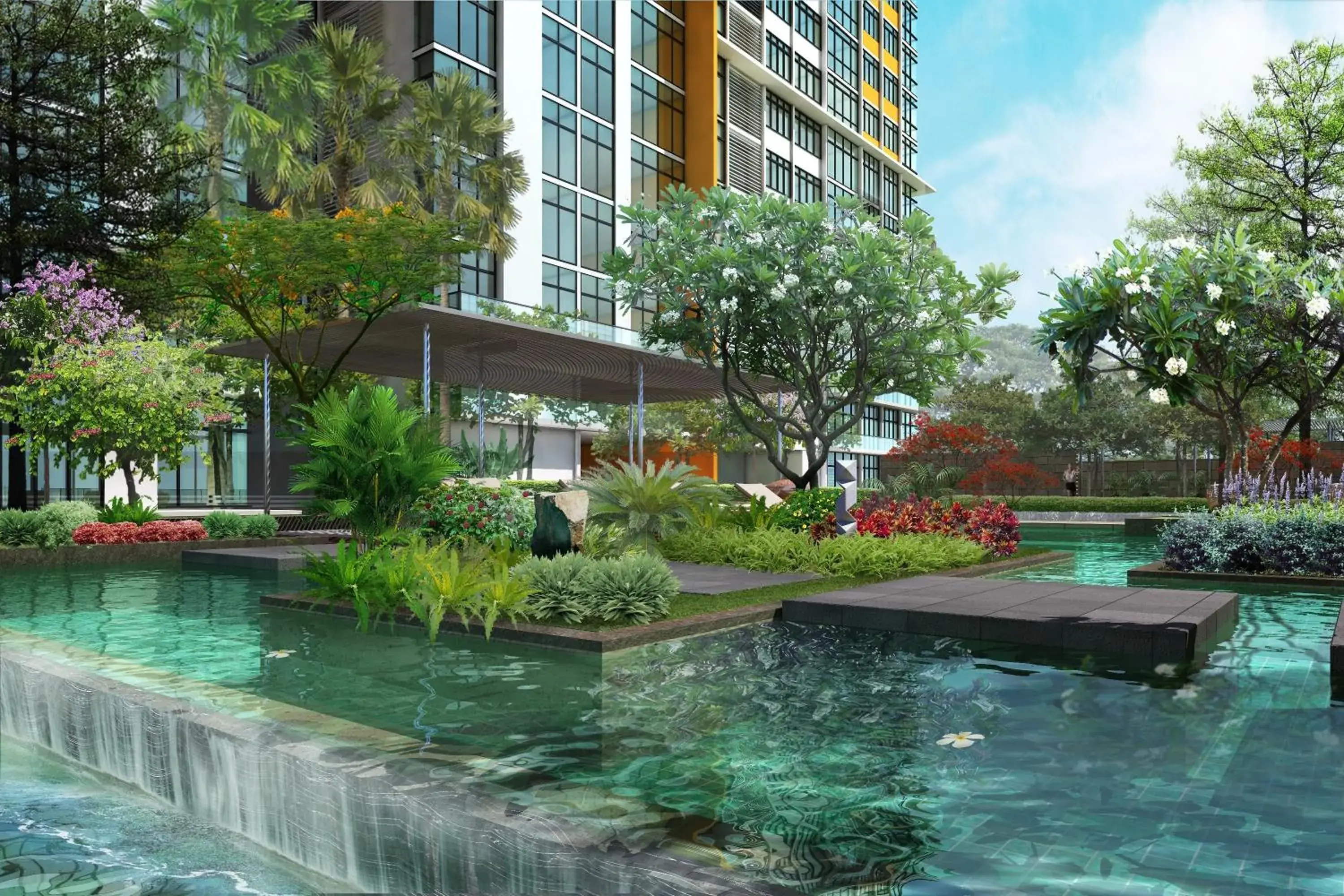 Facade/entrance in Somerset Vista Ho Chi Minh City Facade/entrance in Somerset Vista Ho Chi Minh City