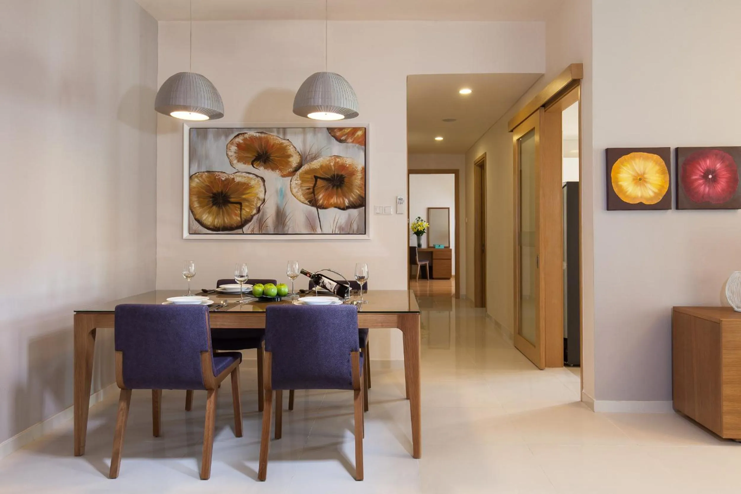 Dining area in Somerset Vista Ho Chi Minh City