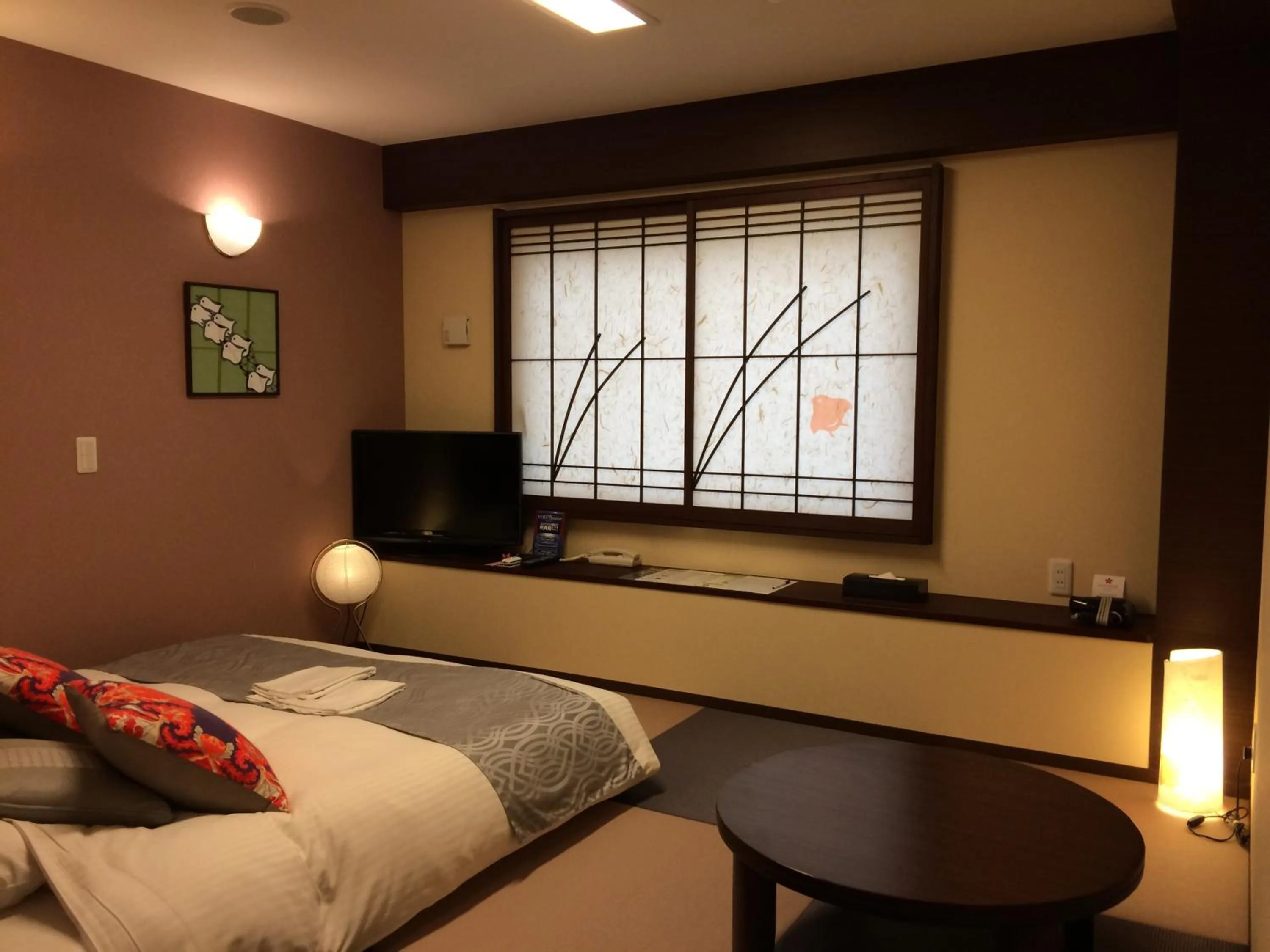 TV and multimedia, View in Kyoto Hana Hotel