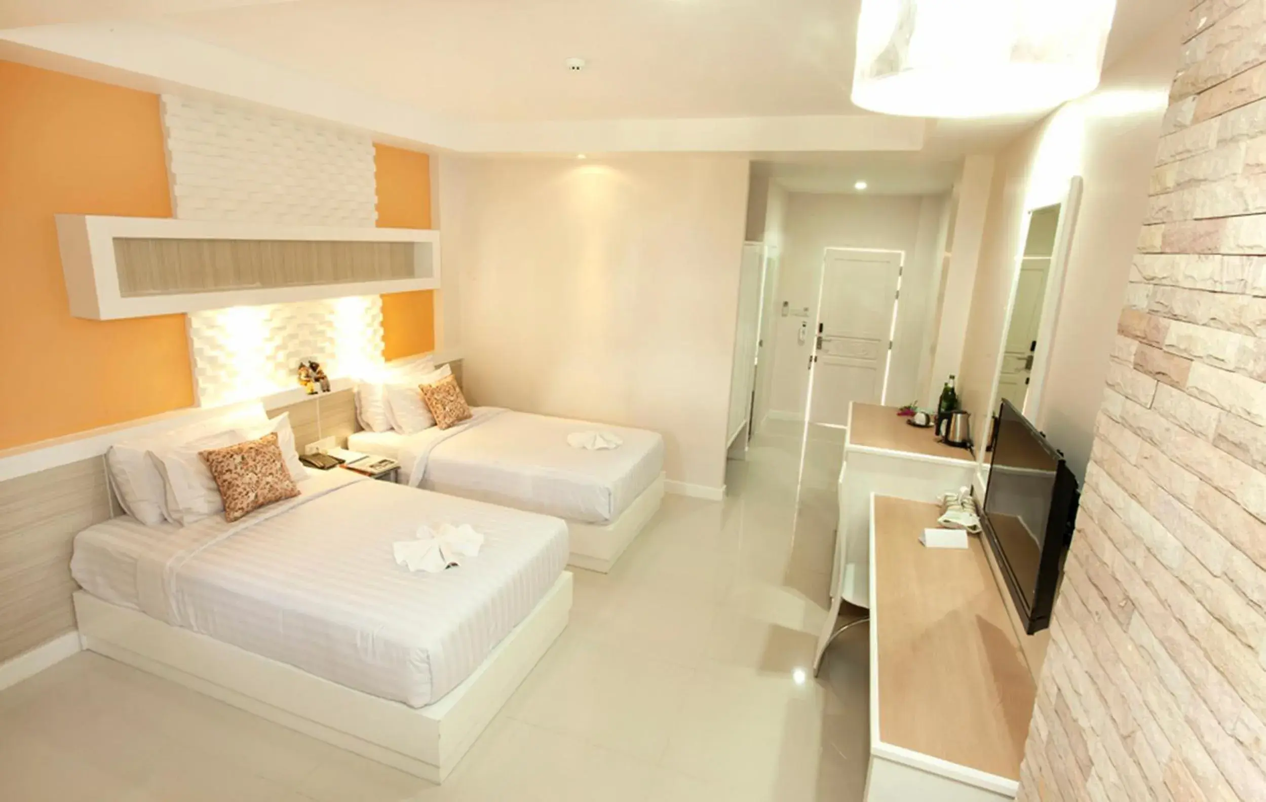 Decorative detail, Bed in Nantrungjai Boutique Hotel Decorative detail, Bed in Nantrungjai Boutique Hotel