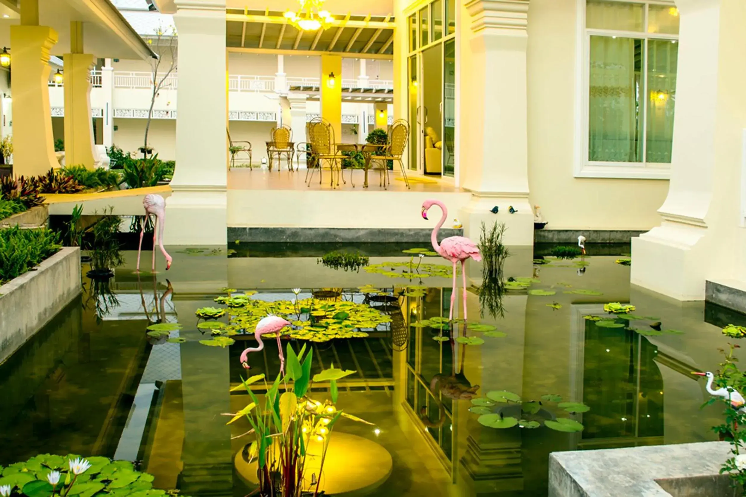 Garden view in Nantrungjai Boutique Hotel Garden view in Nantrungjai Boutique Hotel