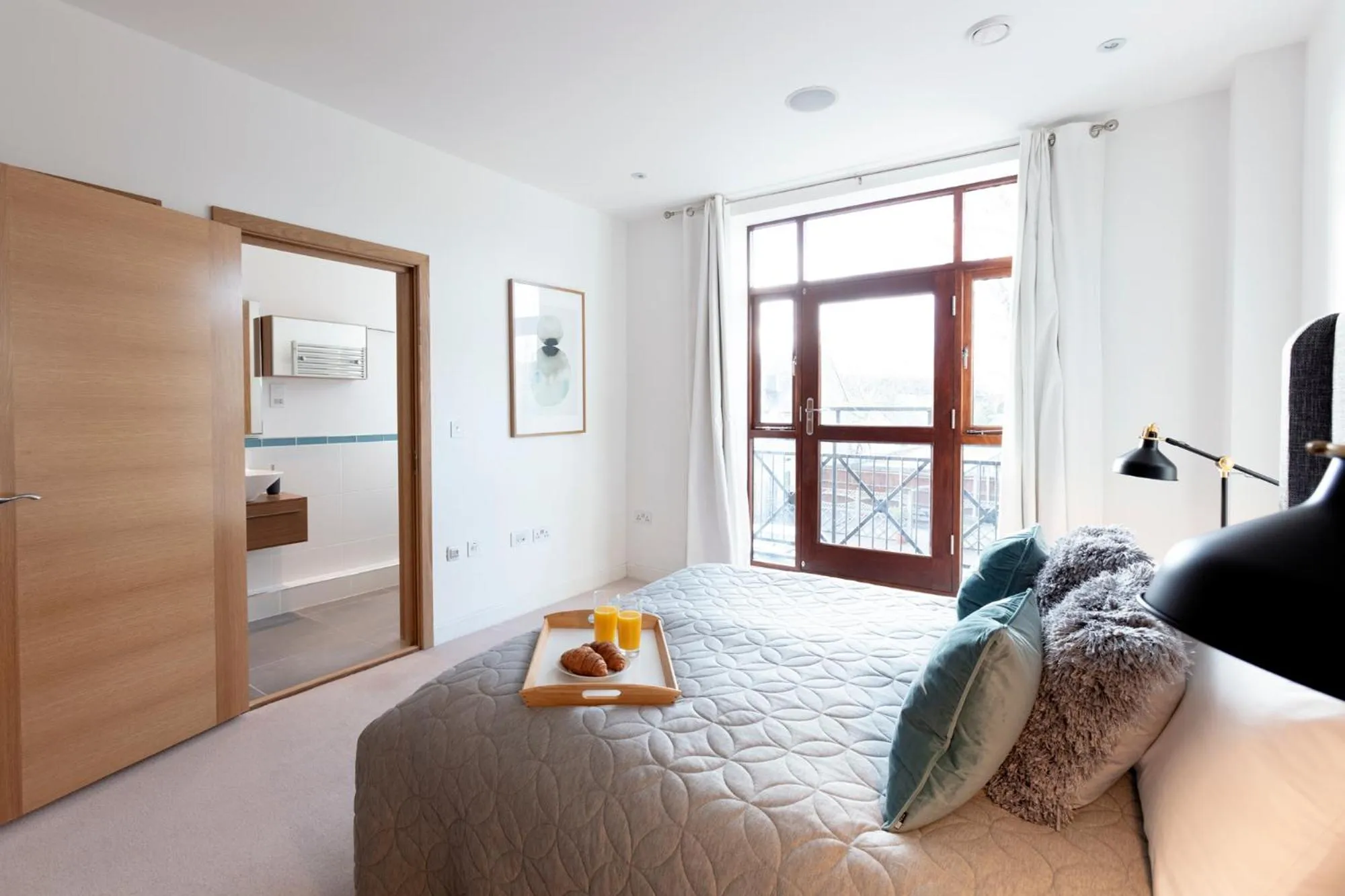 Bed in Hampden Apartments - The Charles