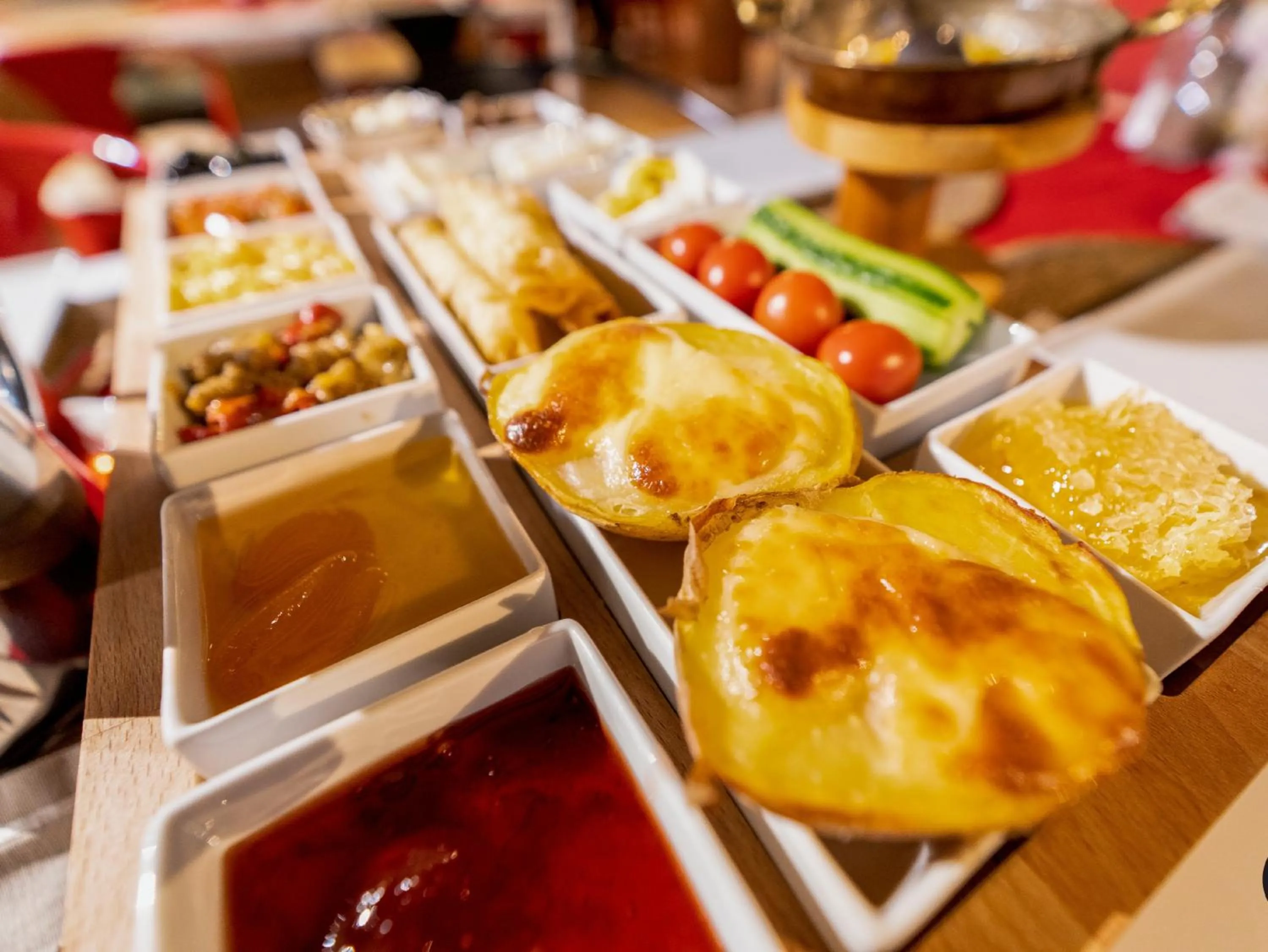 Food close-up in Hich Hotel Konya