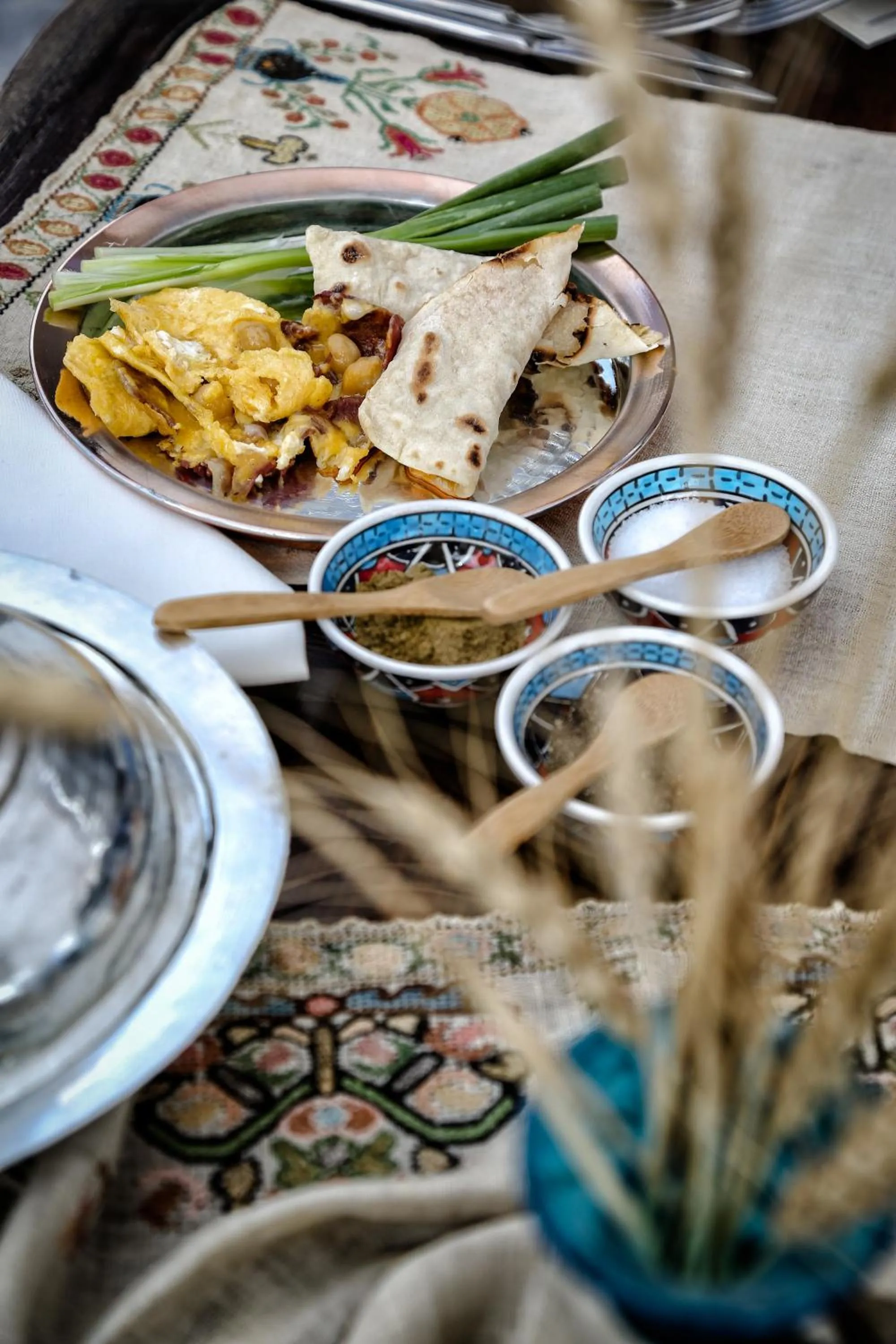 Food close-up in Hich Hotel Konya