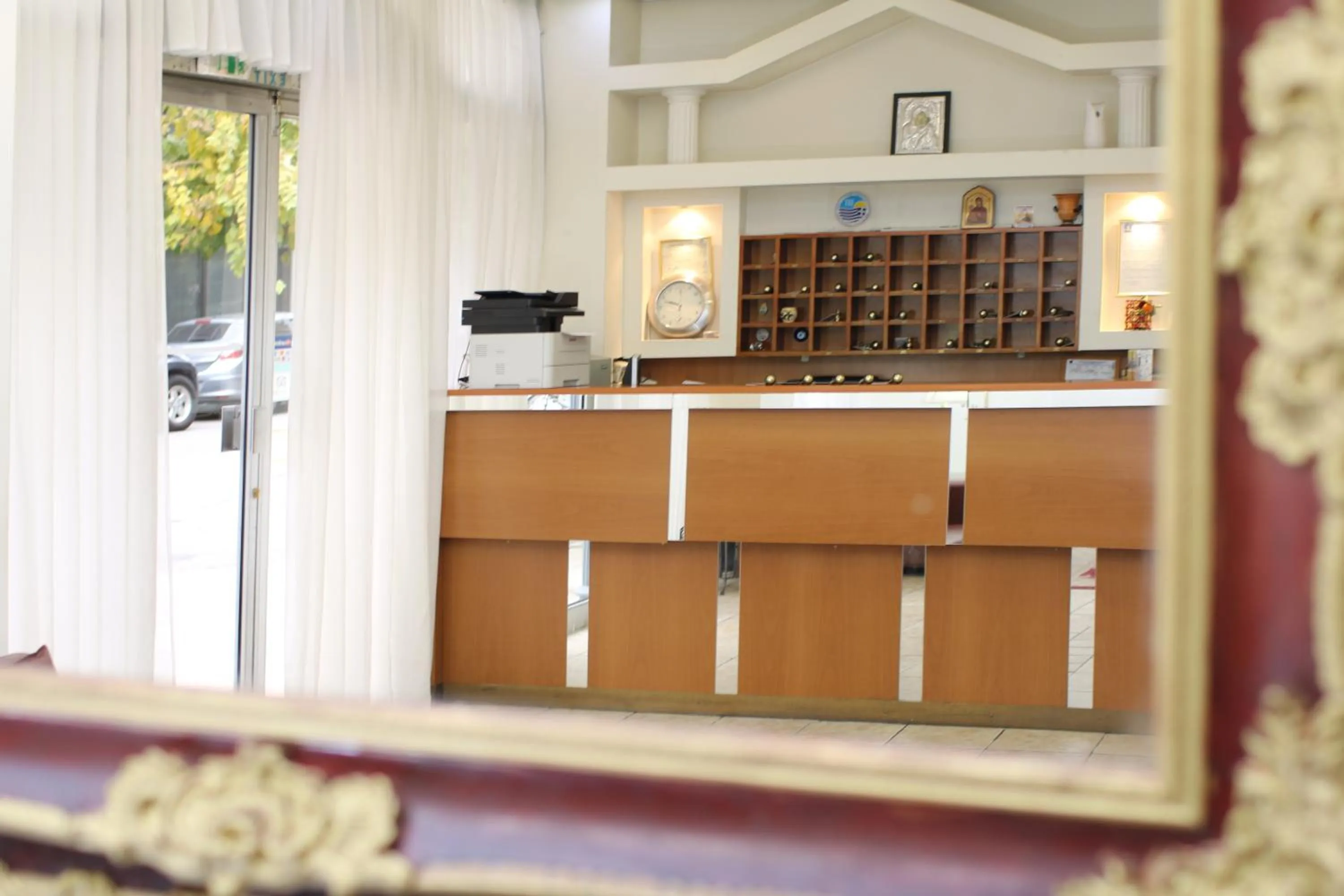 Decorative detail in Athens Delta Hotel