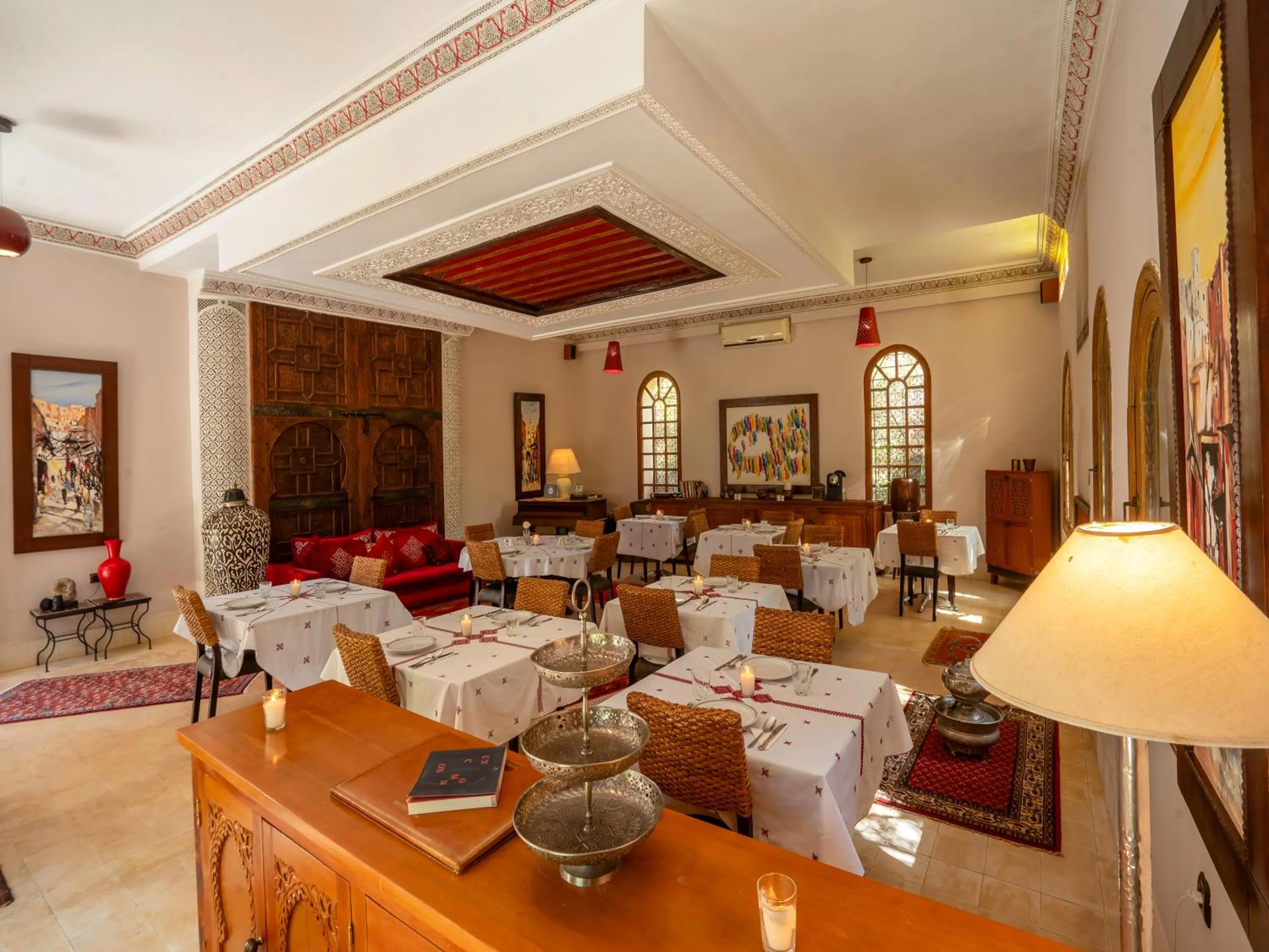 Restaurant/places to eat in Clé De Sol Riad & SPA