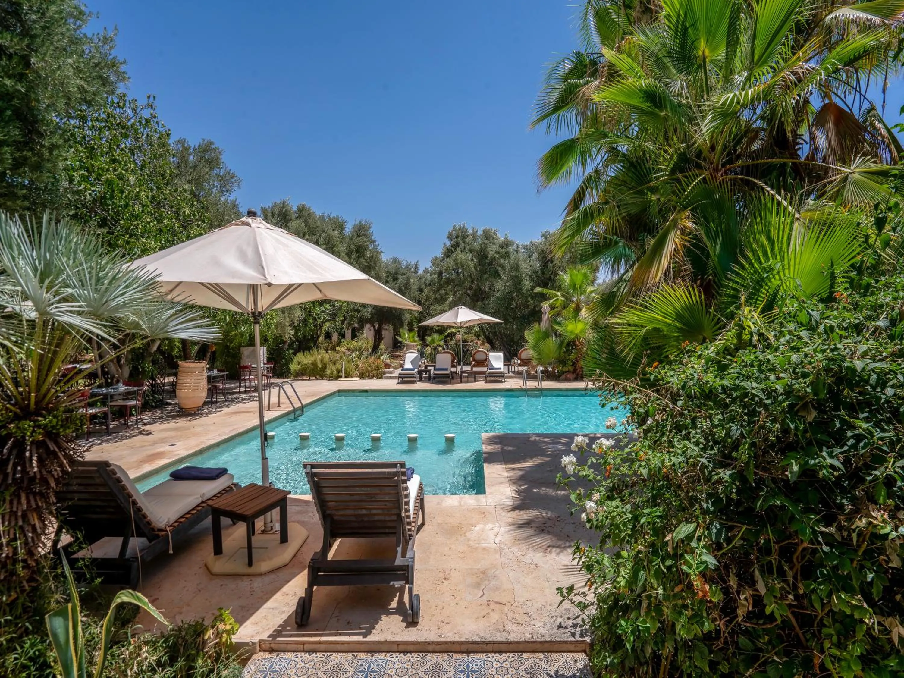 Patio in Clé De Sol Riad & SPA