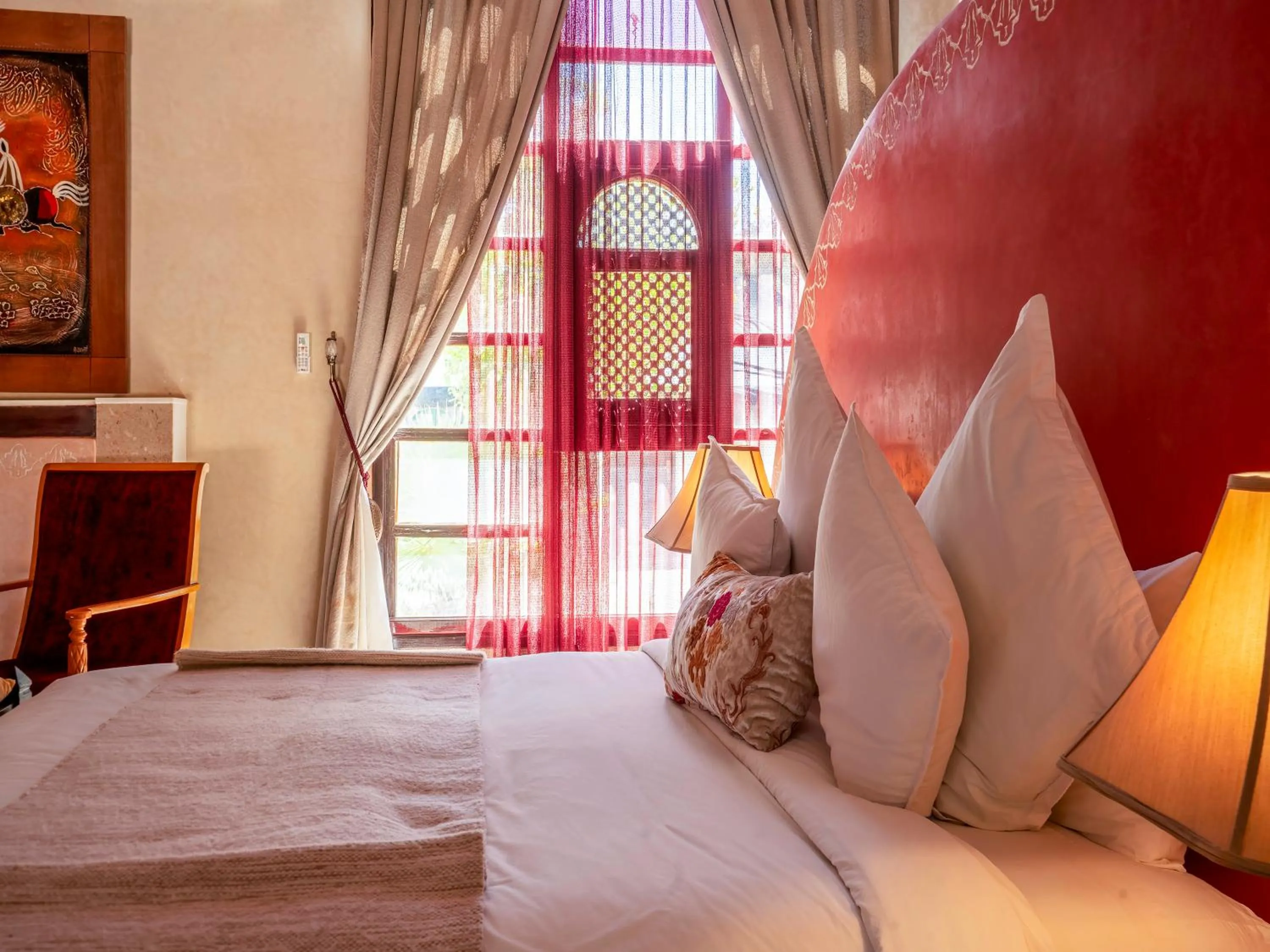 Bedroom, Bed in Clé De Sol Riad & SPA