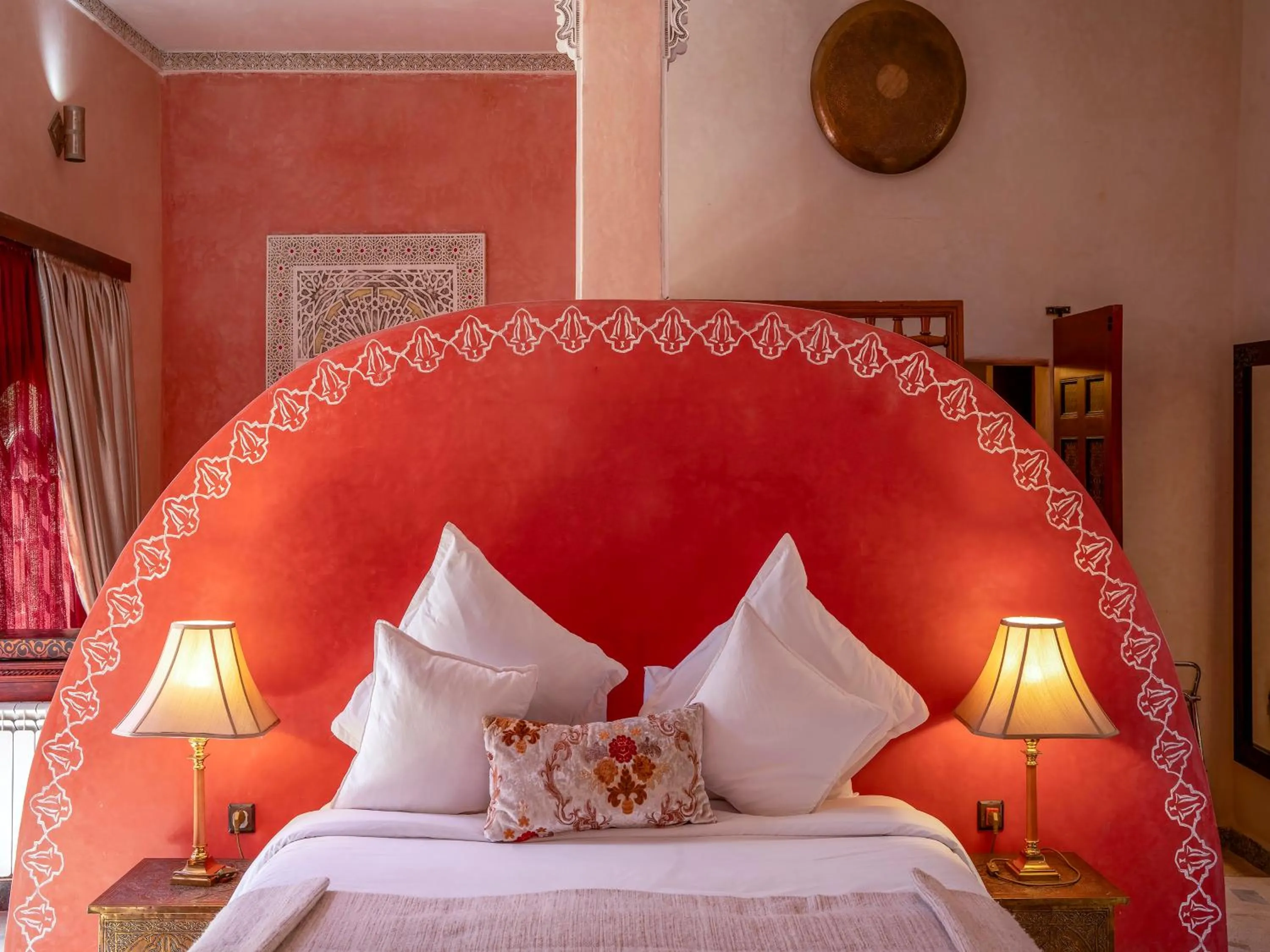 Bed in Clé De Sol Riad & SPA