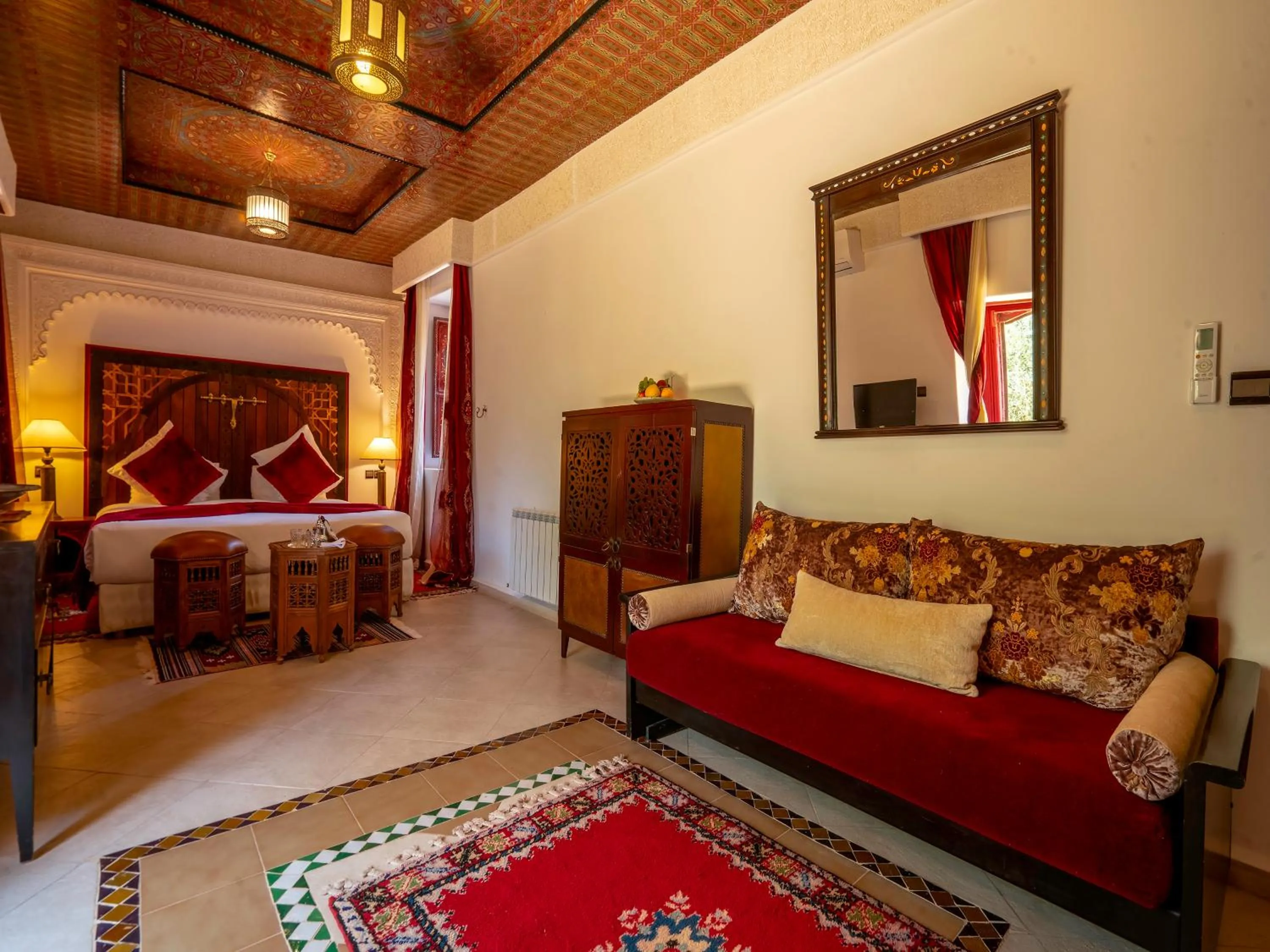 Bedroom, Bed in Clé De Sol Riad & SPA