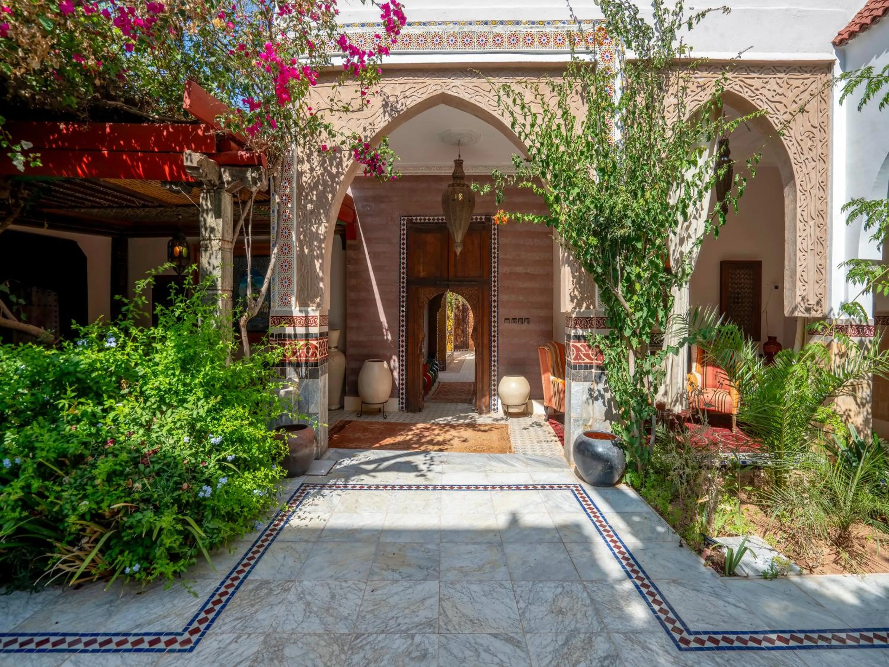 Facade/entrance in Clé De Sol Riad & SPA