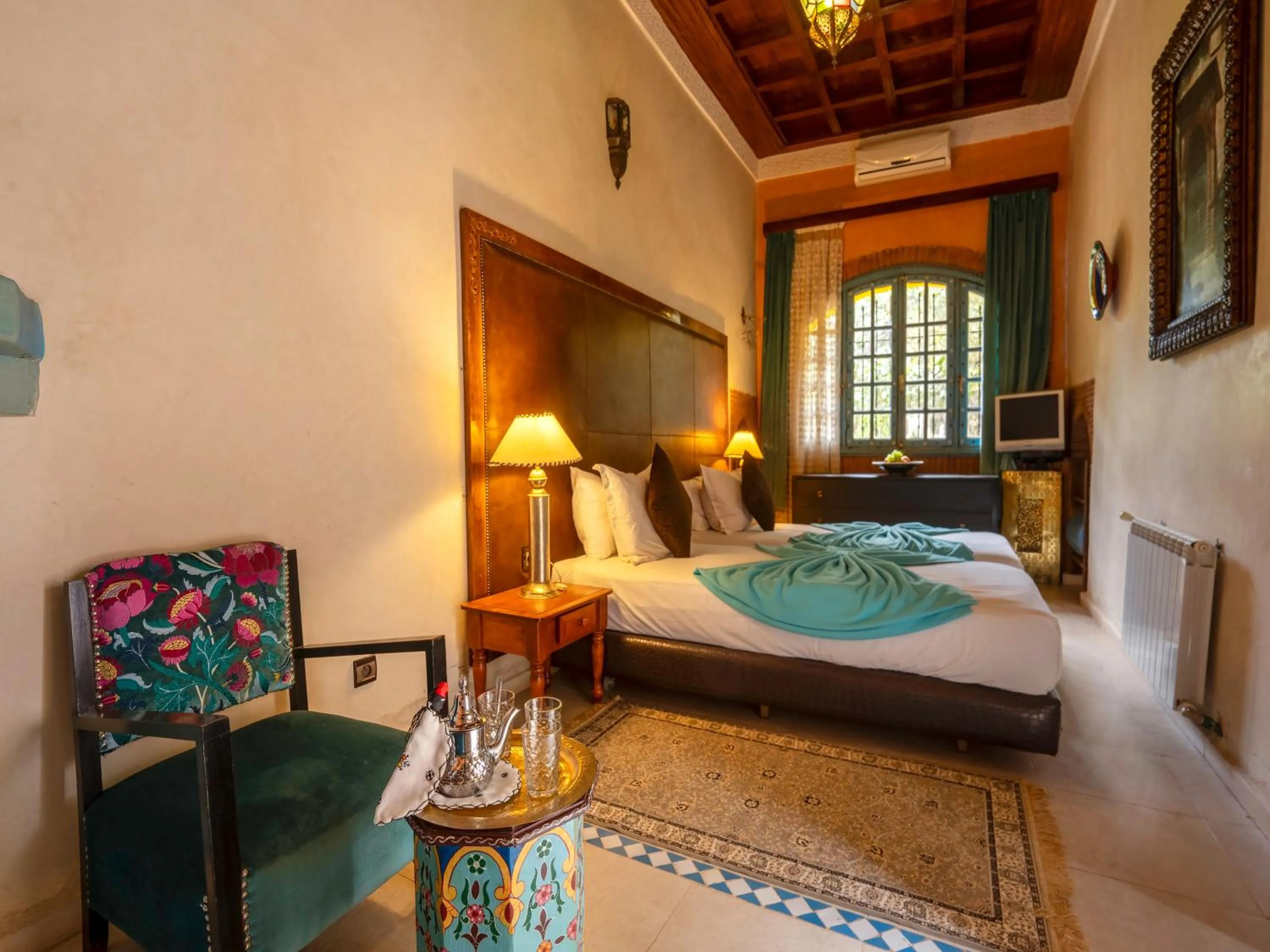 Bed in Clé De Sol Riad & SPA