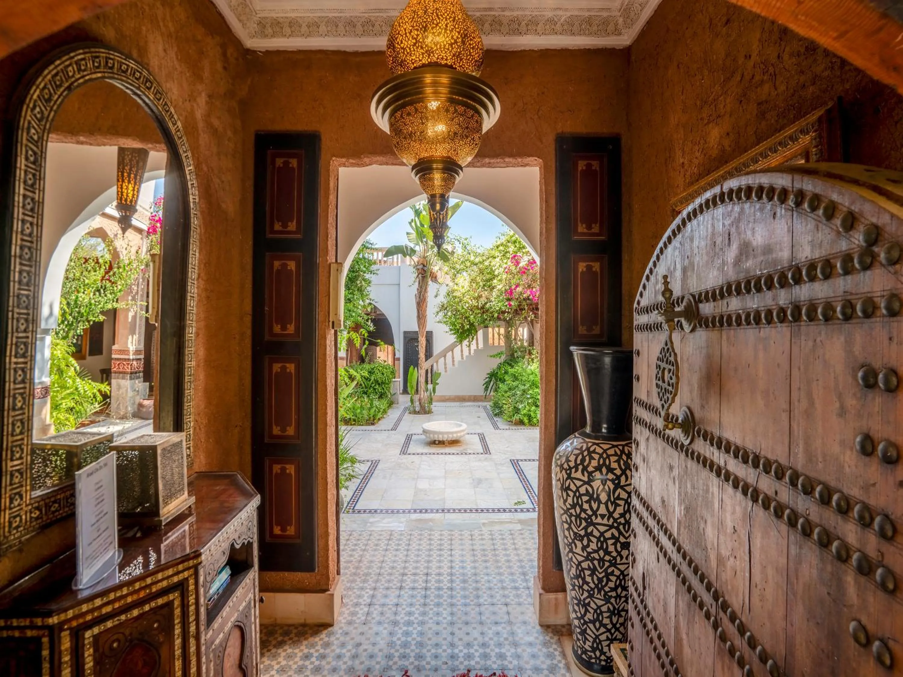 Patio in Clé De Sol Riad & SPA