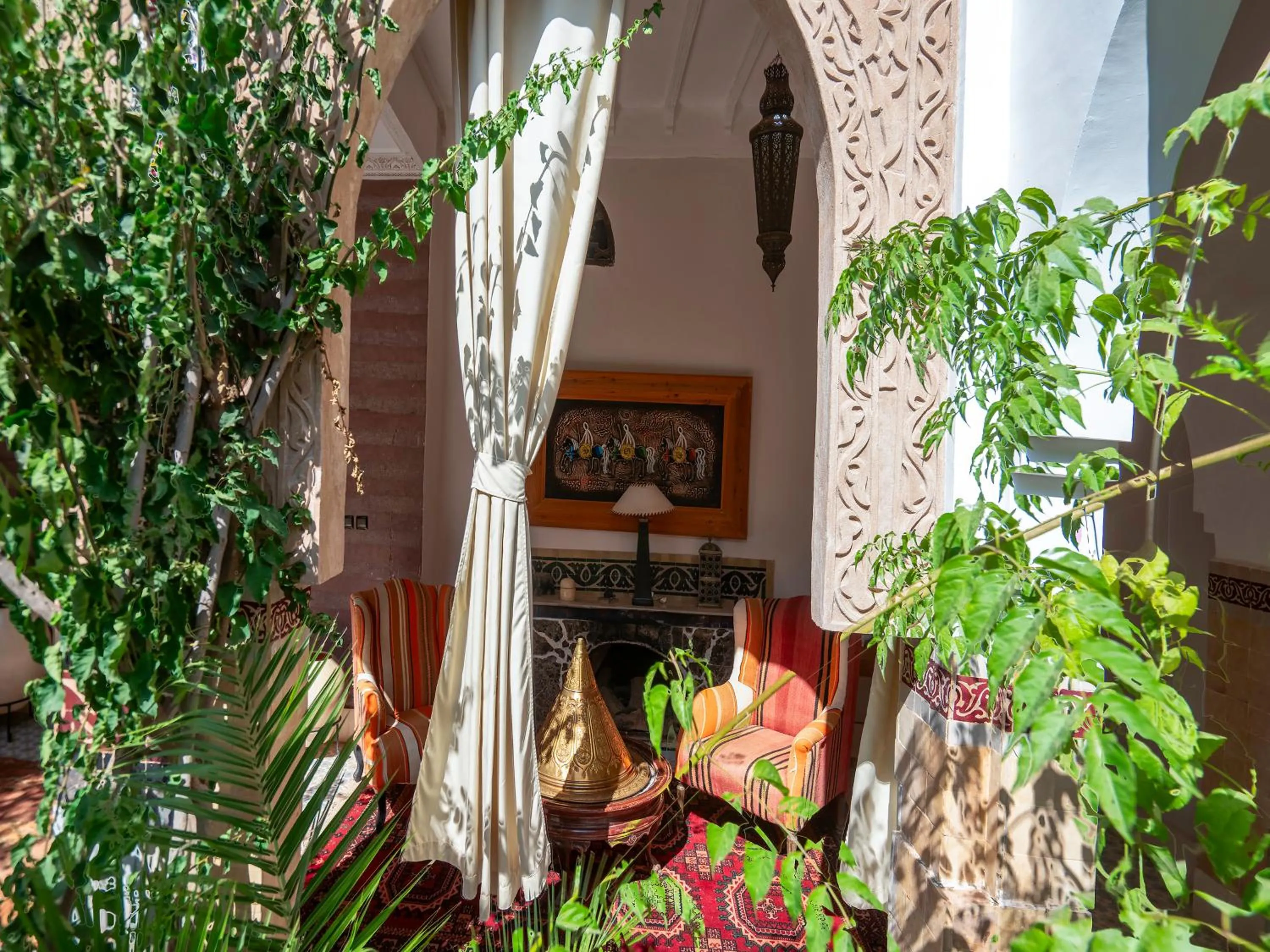 Decorative detail in Clé De Sol Riad & SPA