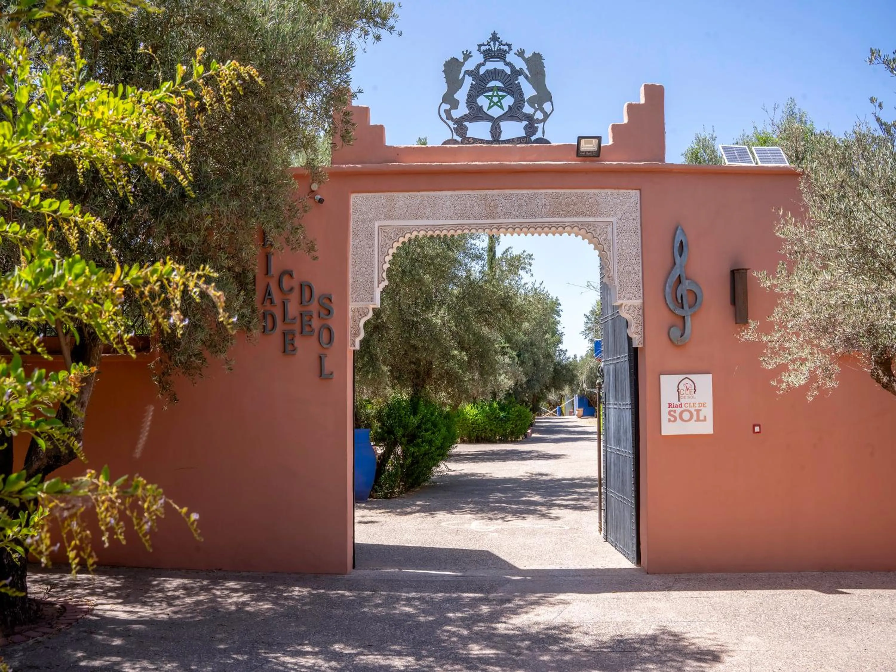 Facade/entrance in Clé De Sol Riad & SPA