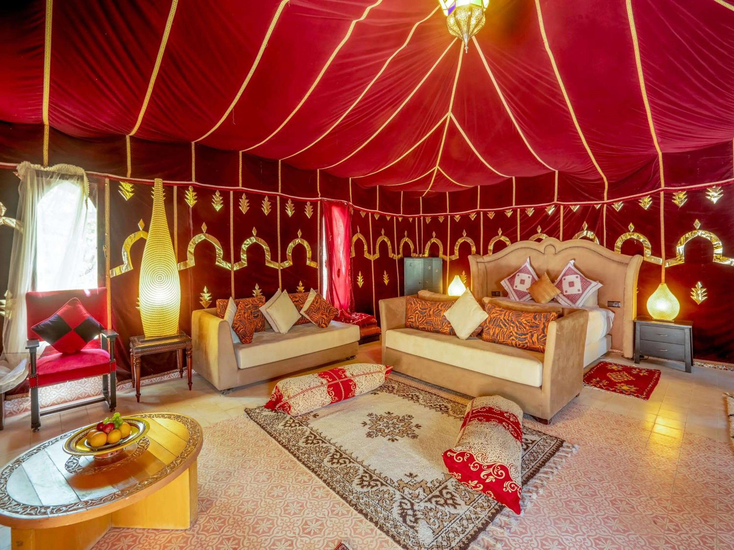 Seating area in Clé De Sol Riad & SPA