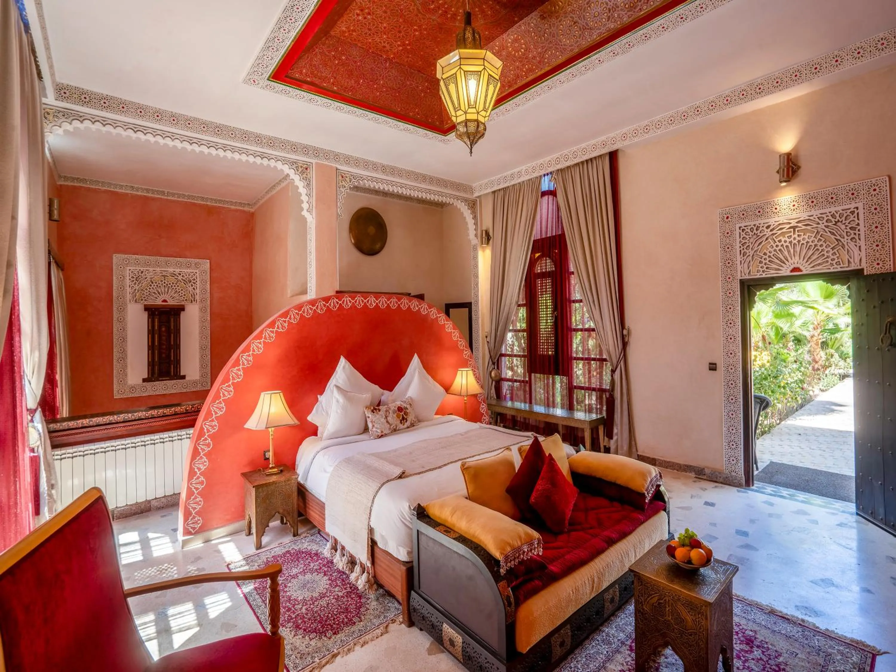 Bed in Clé De Sol Riad & SPA