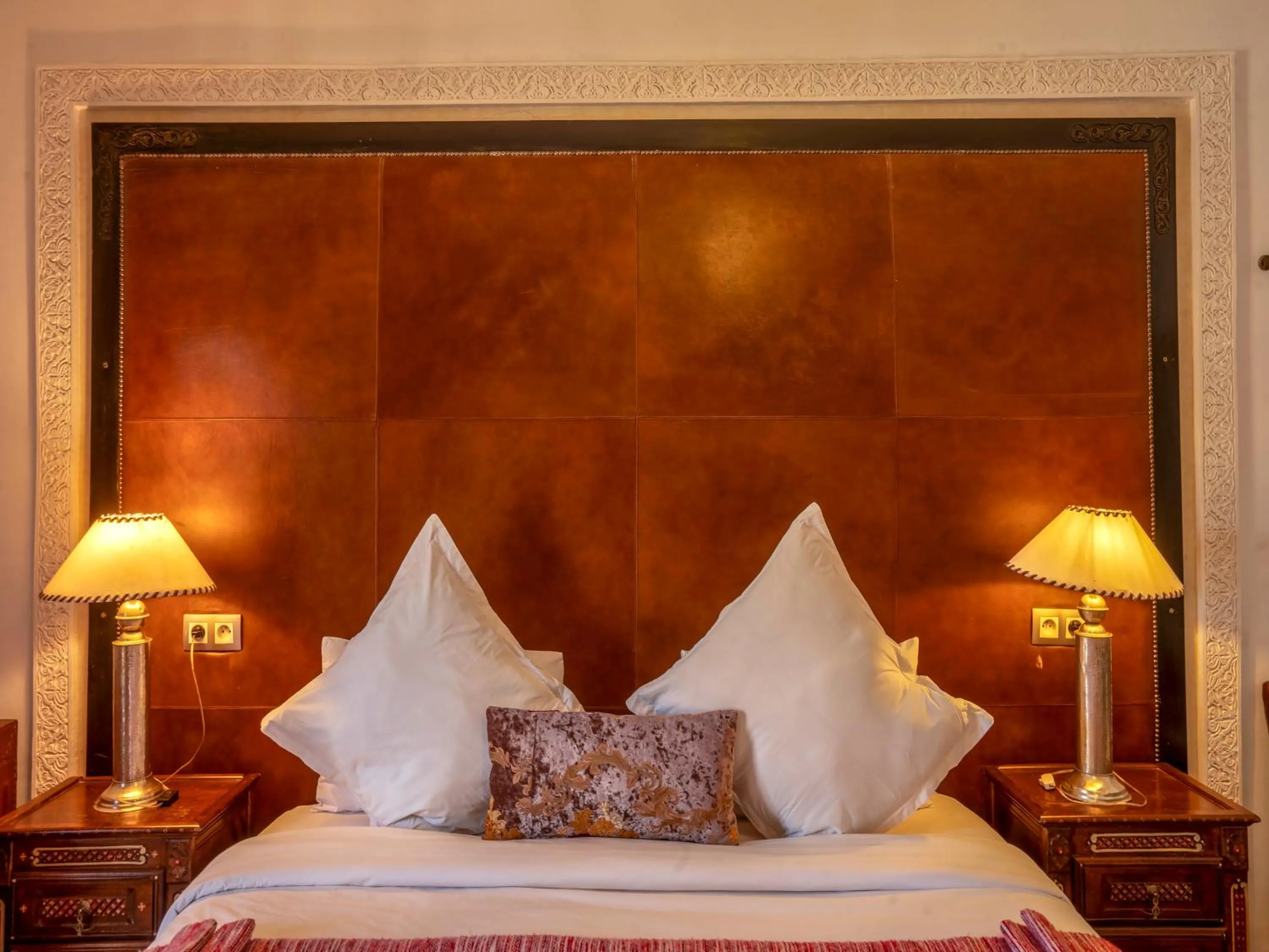 Bed in Clé De Sol Riad & SPA