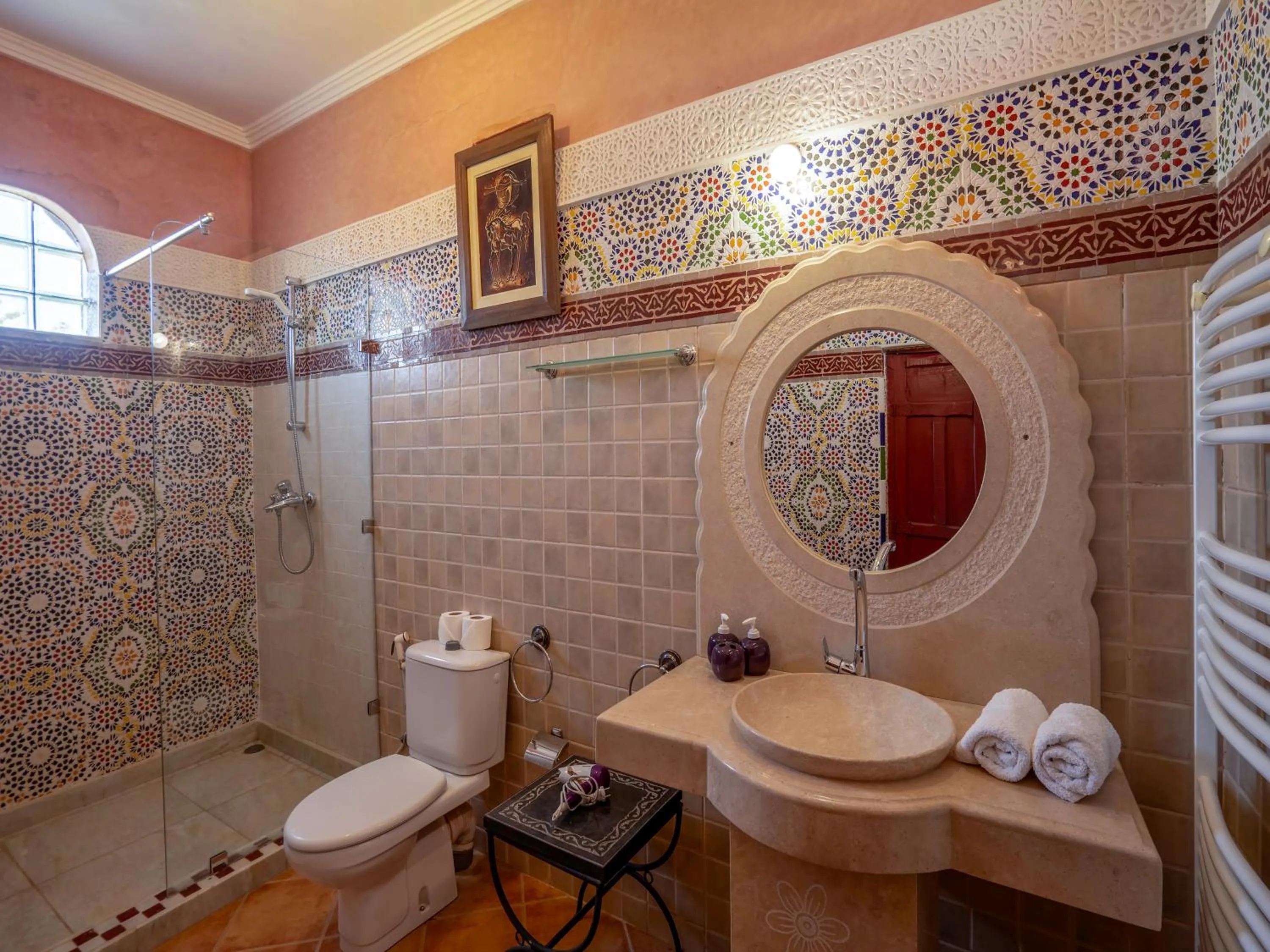 Bathroom in Clé De Sol Riad & SPA