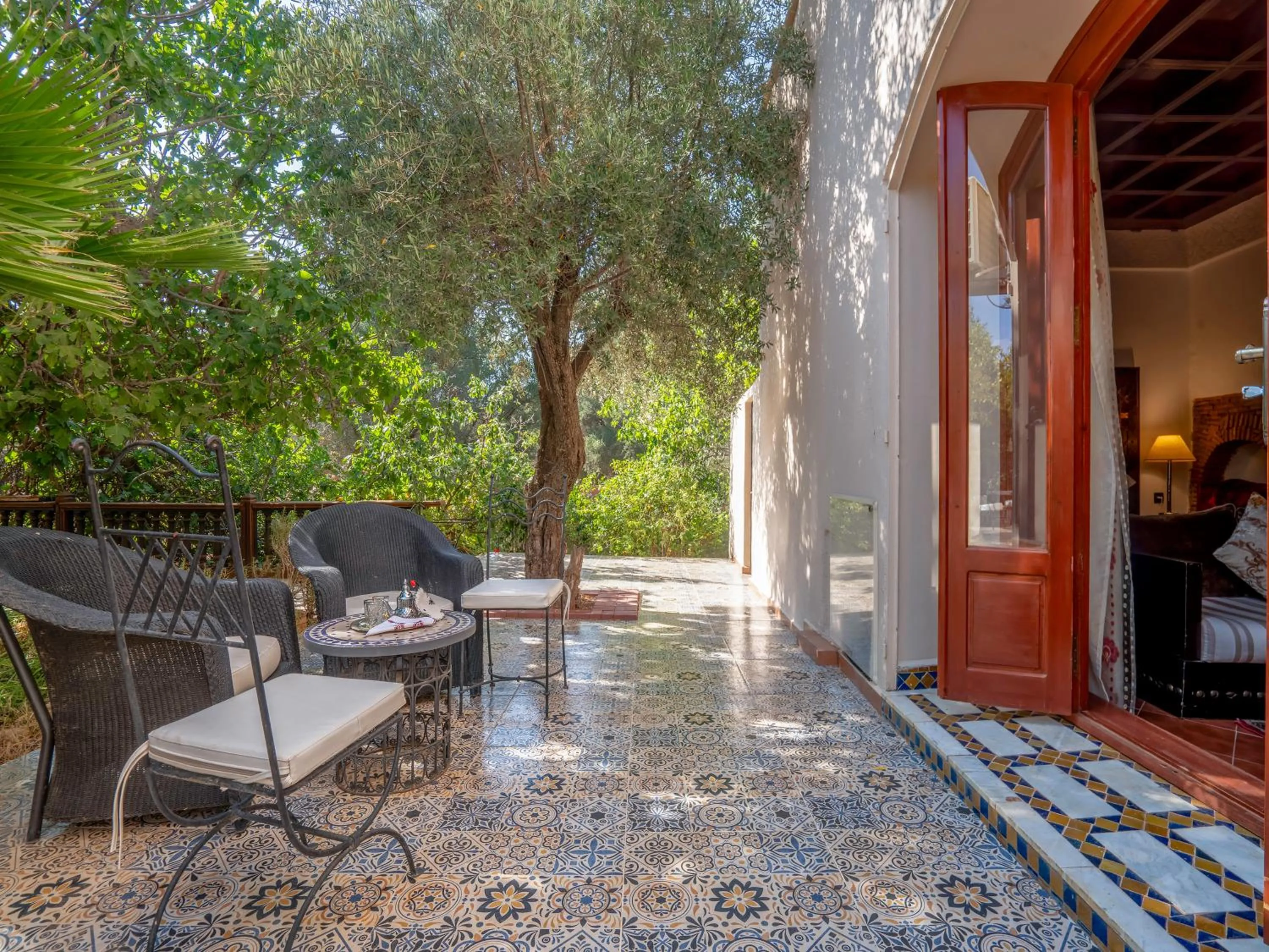 Balcony/Terrace in Clé De Sol Riad & SPA