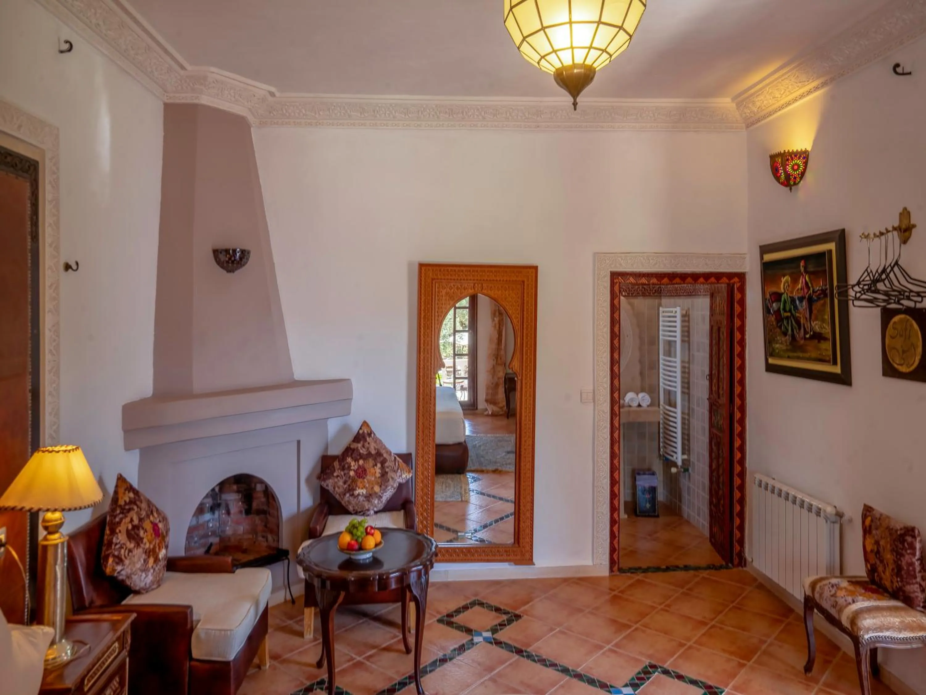Seating area in Clé De Sol Riad & SPA