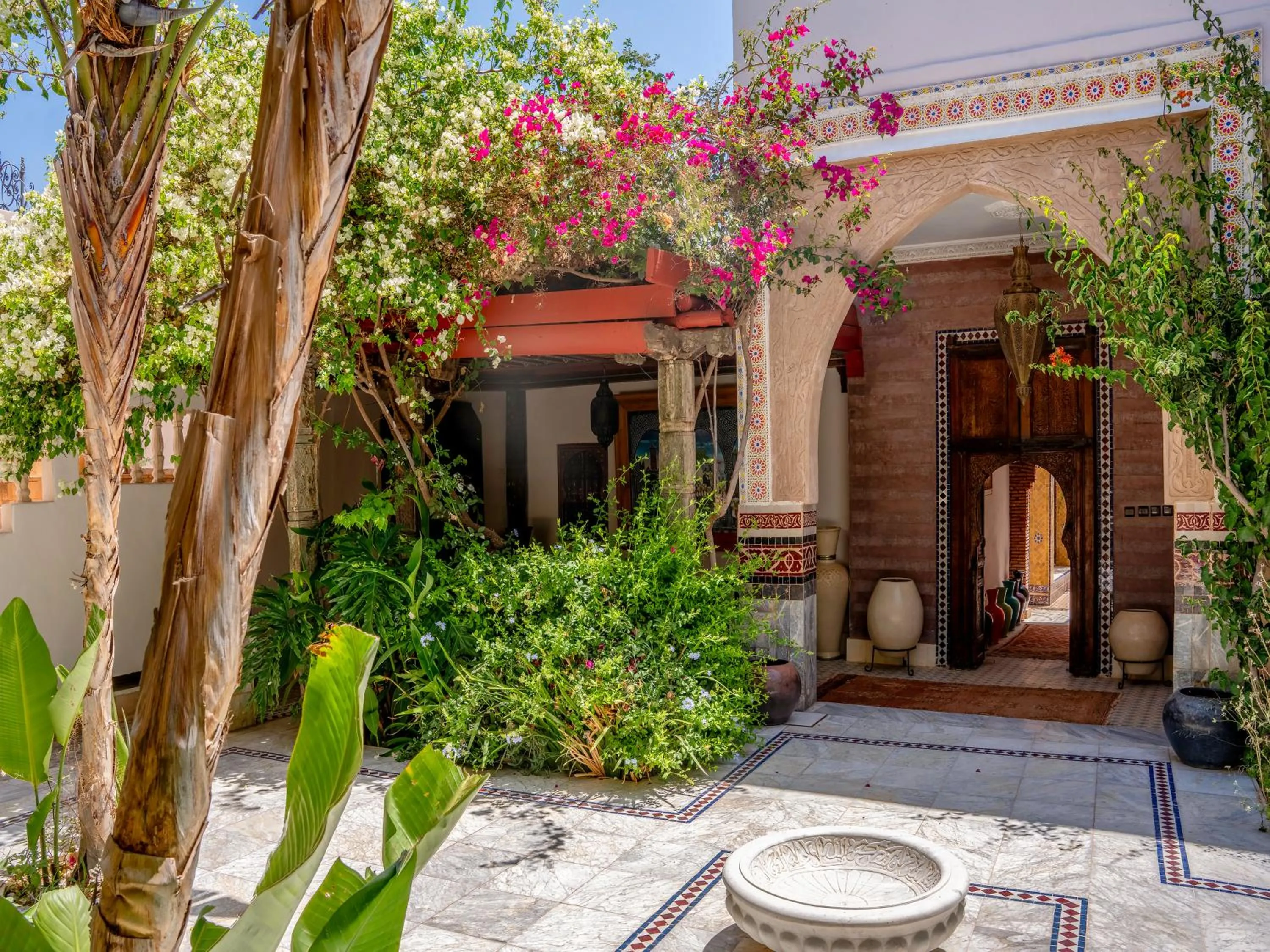 Facade/entrance in Clé De Sol Riad & SPA