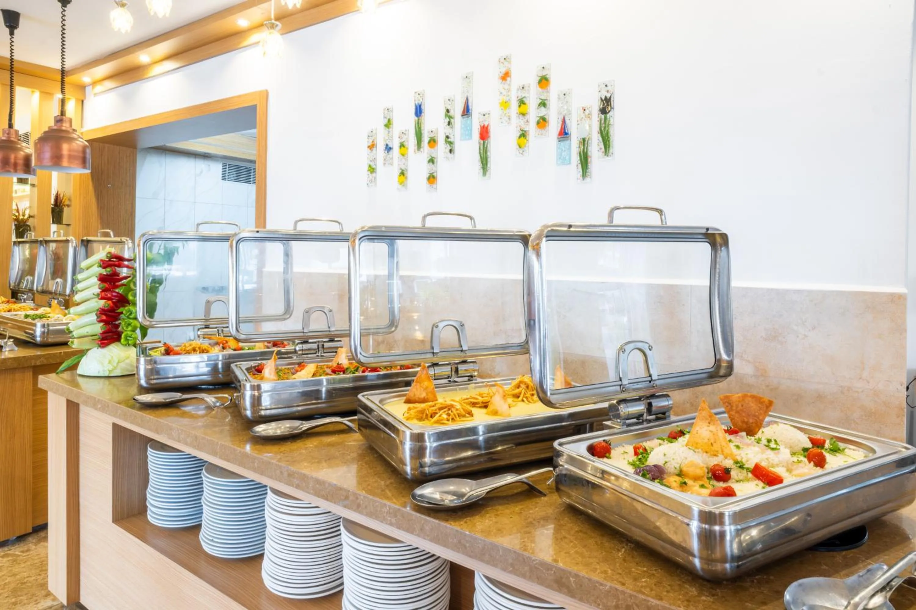 Food and drinks in Bora Bora Butik Hotel