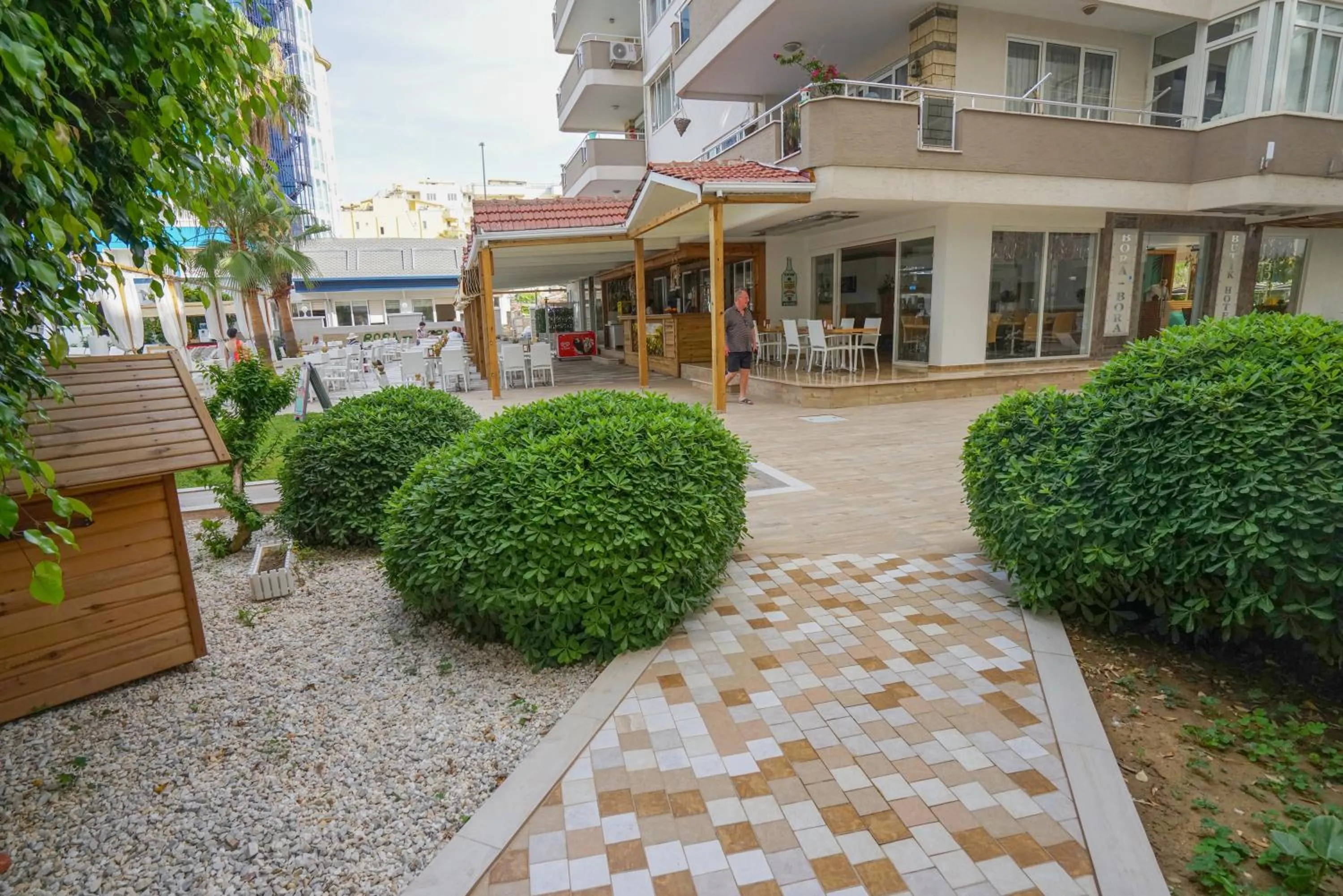 Property building in Bora Bora Butik Hotel