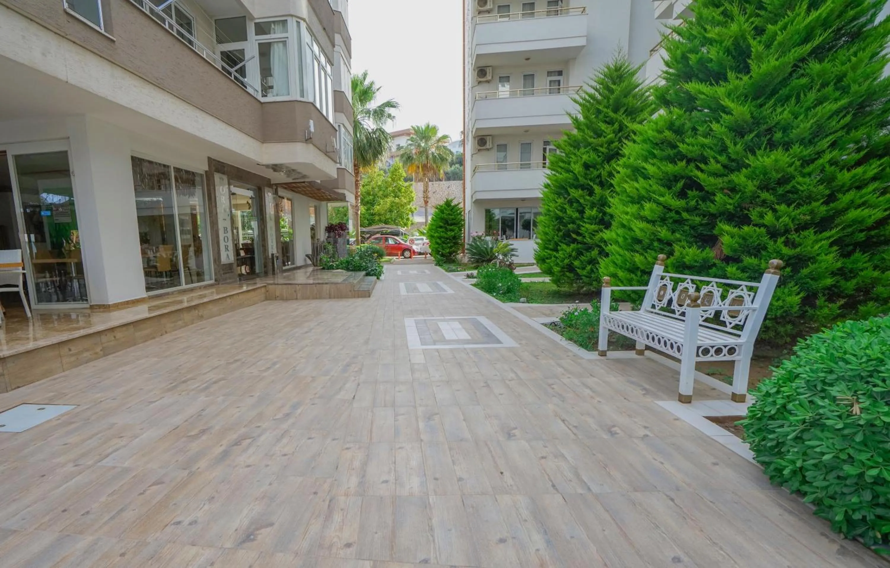 Property building in Bora Bora Butik Hotel