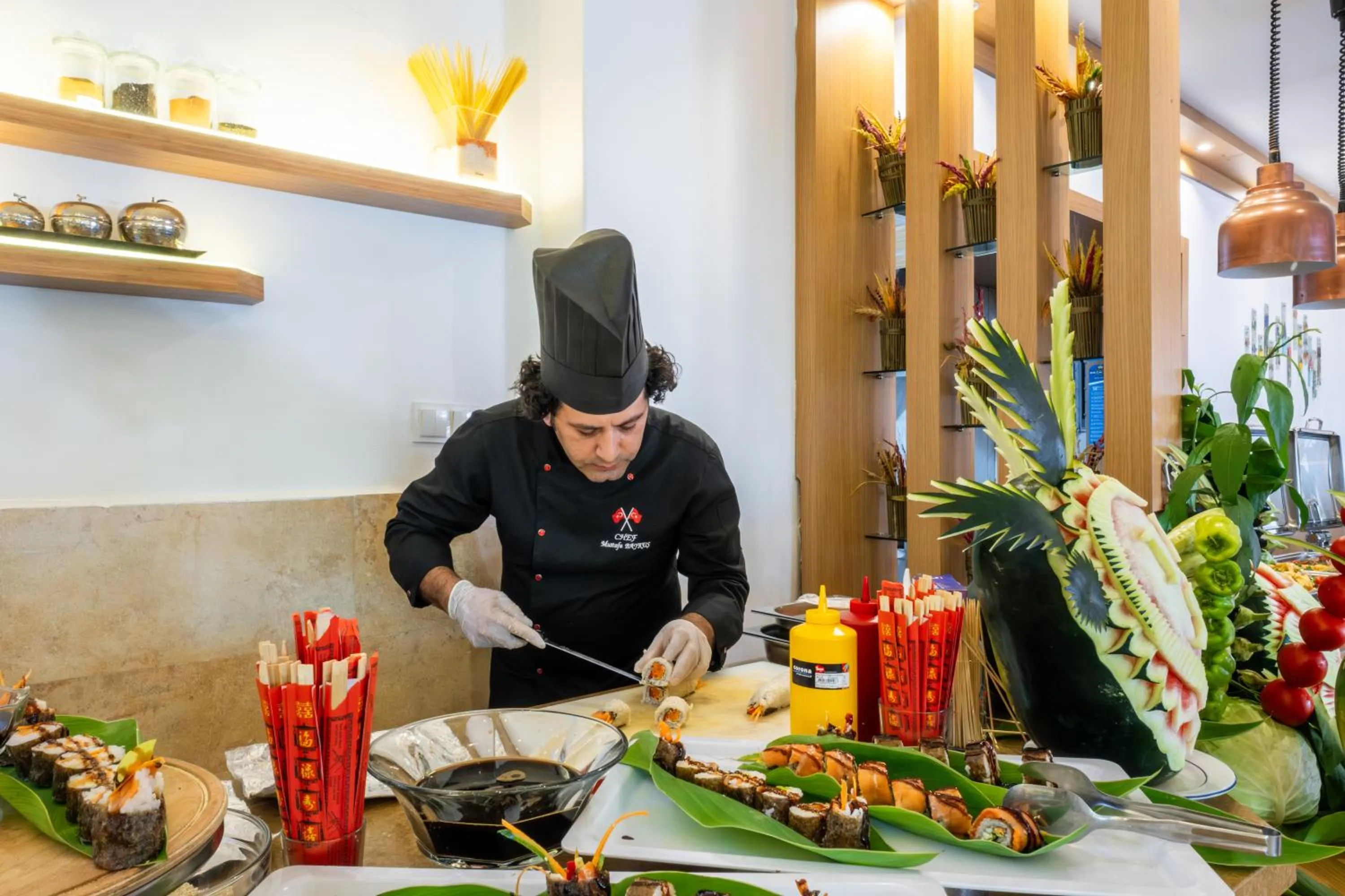 Food in Bora Bora Butik Hotel