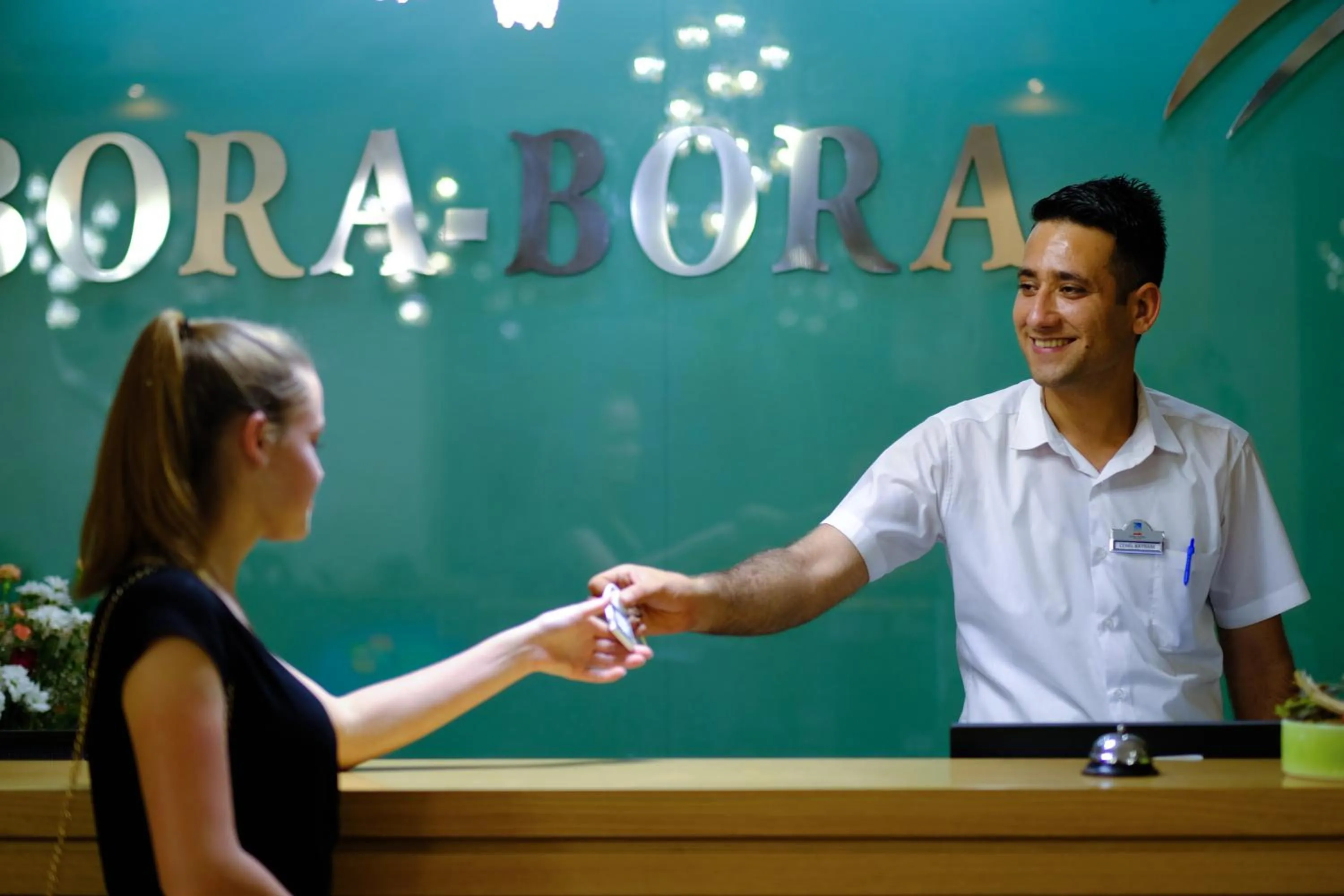 Lobby or reception in Bora Bora Butik Hotel