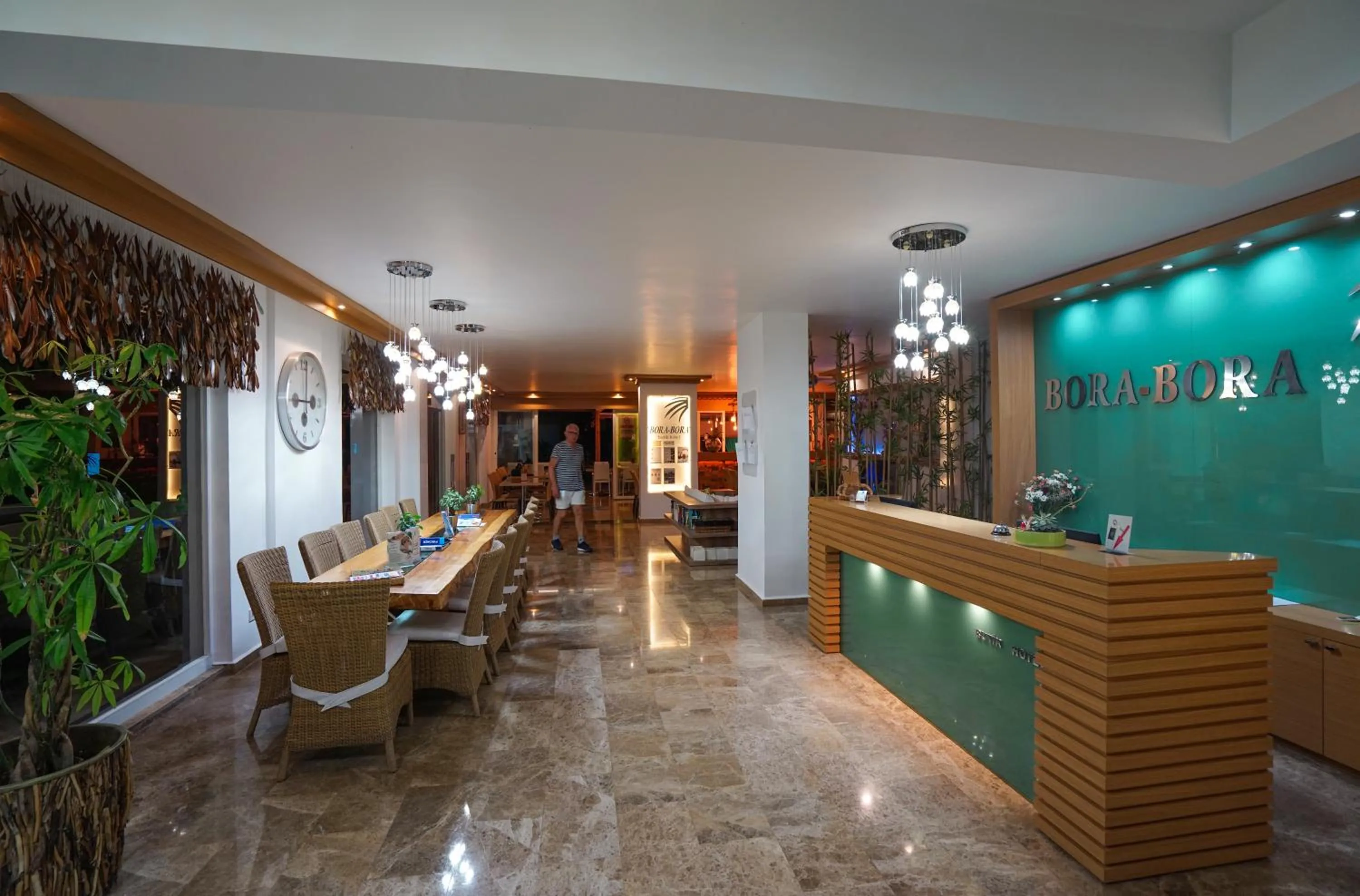 Lobby or reception in Bora Bora Butik Hotel