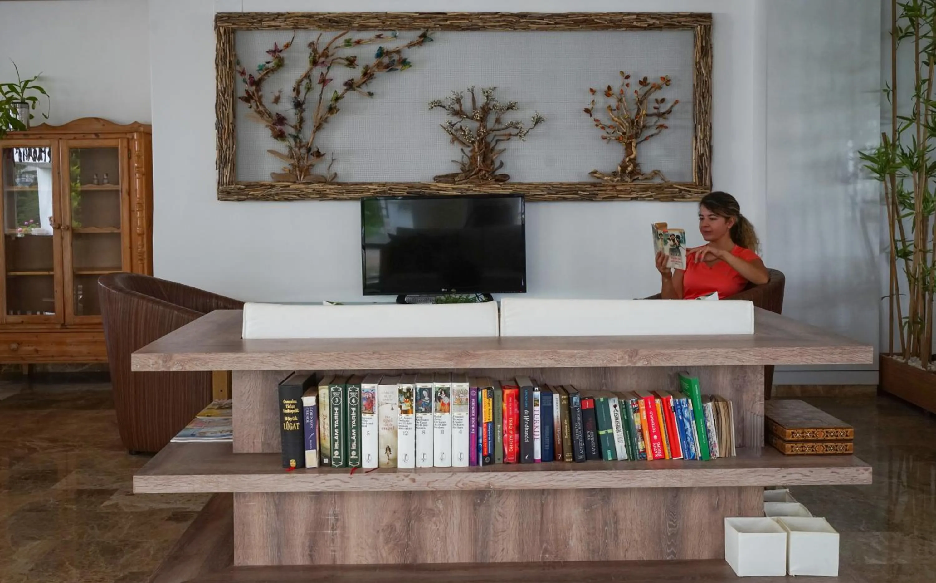 Lobby or reception in Bora Bora Butik Hotel