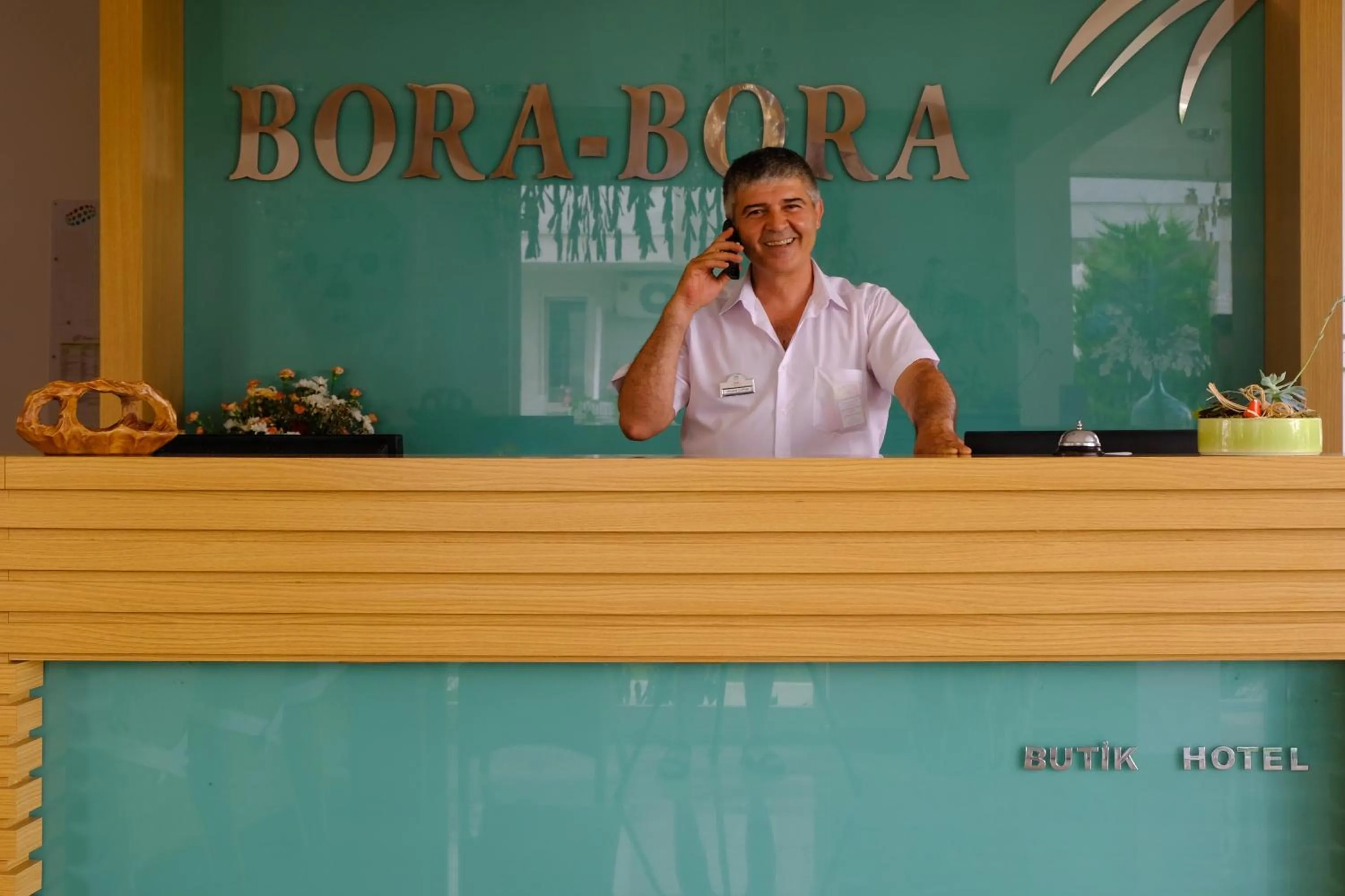Staff in Bora Bora Butik Hotel