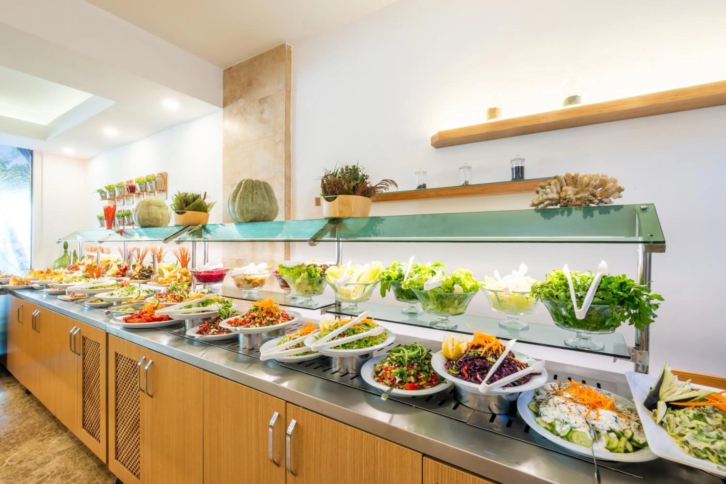 Buffet breakfast in Bora Bora Butik Hotel