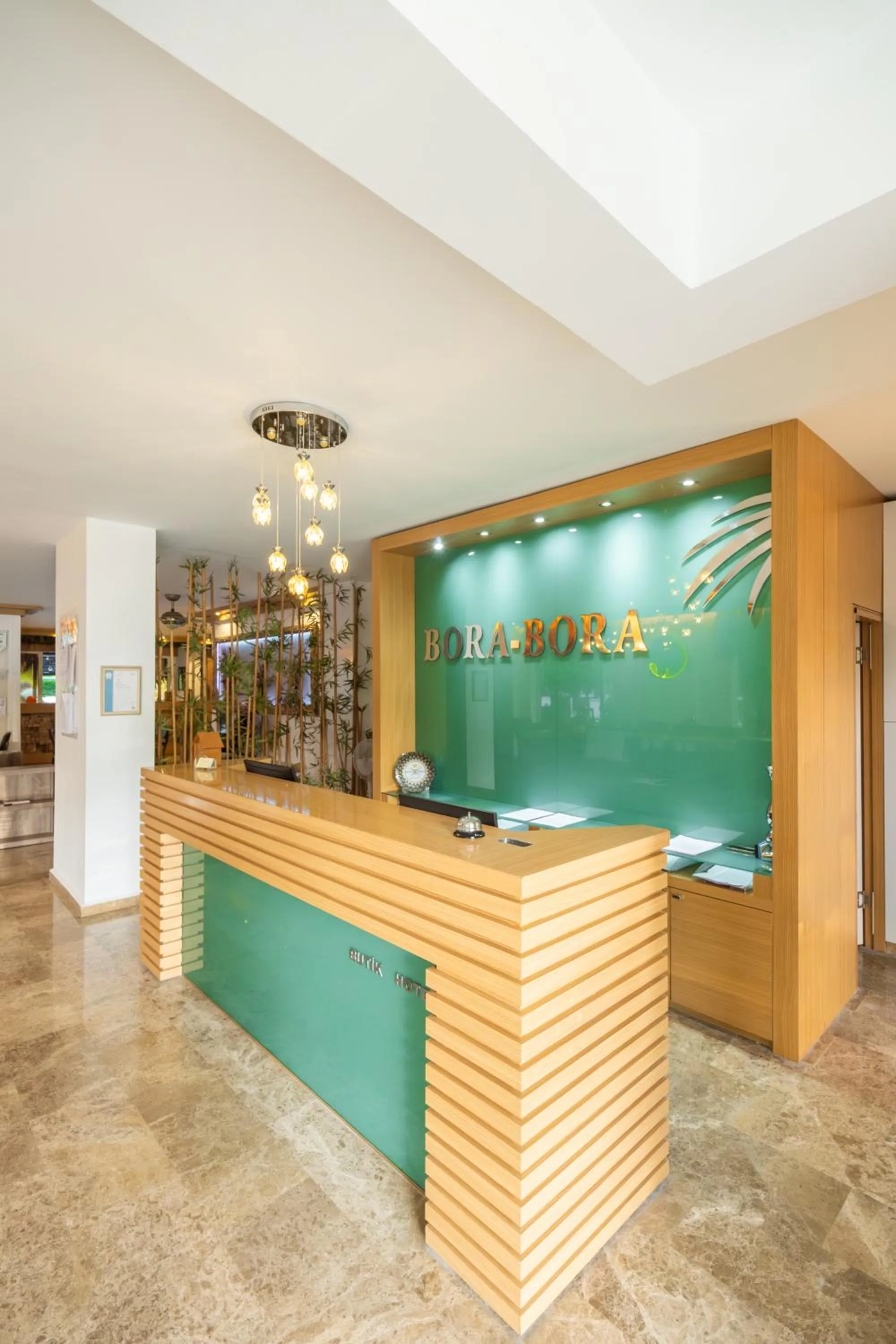 Lobby or reception in Bora Bora Butik Hotel