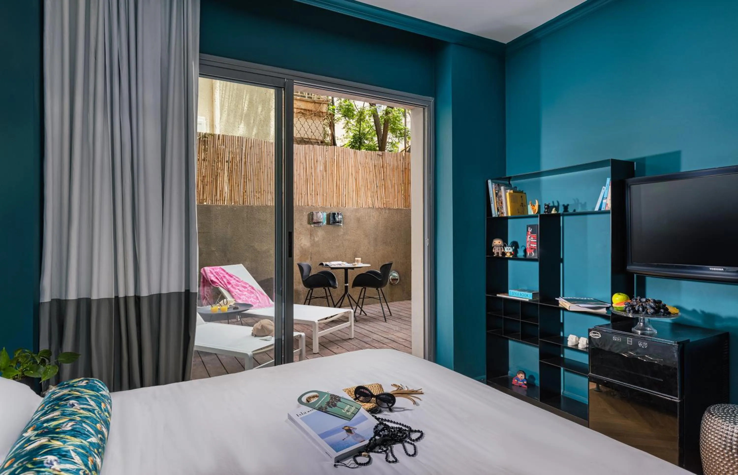 Bedroom, Bed in Seaside Hotel by Zvieli Hotels