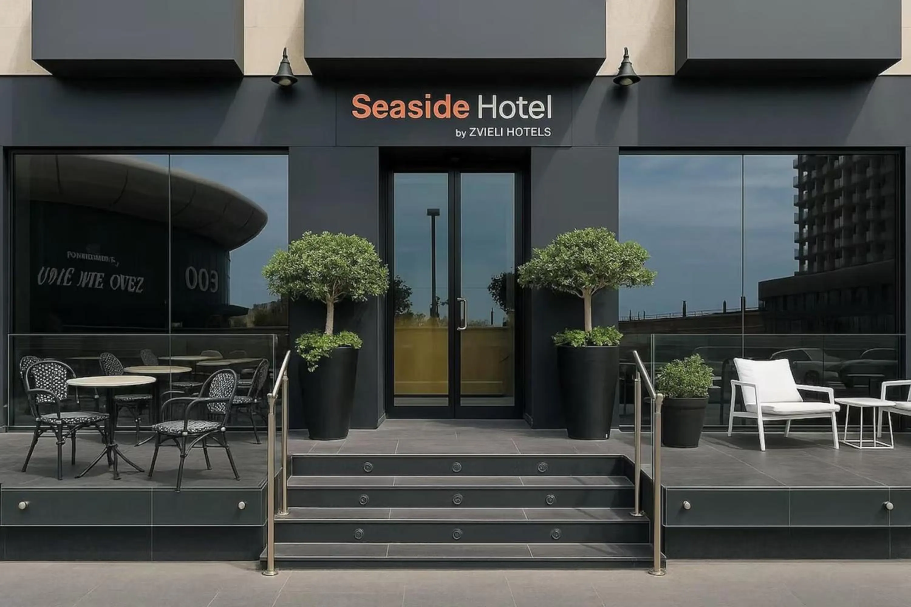 Property building in Seaside Hotel by Zvieli Hotels