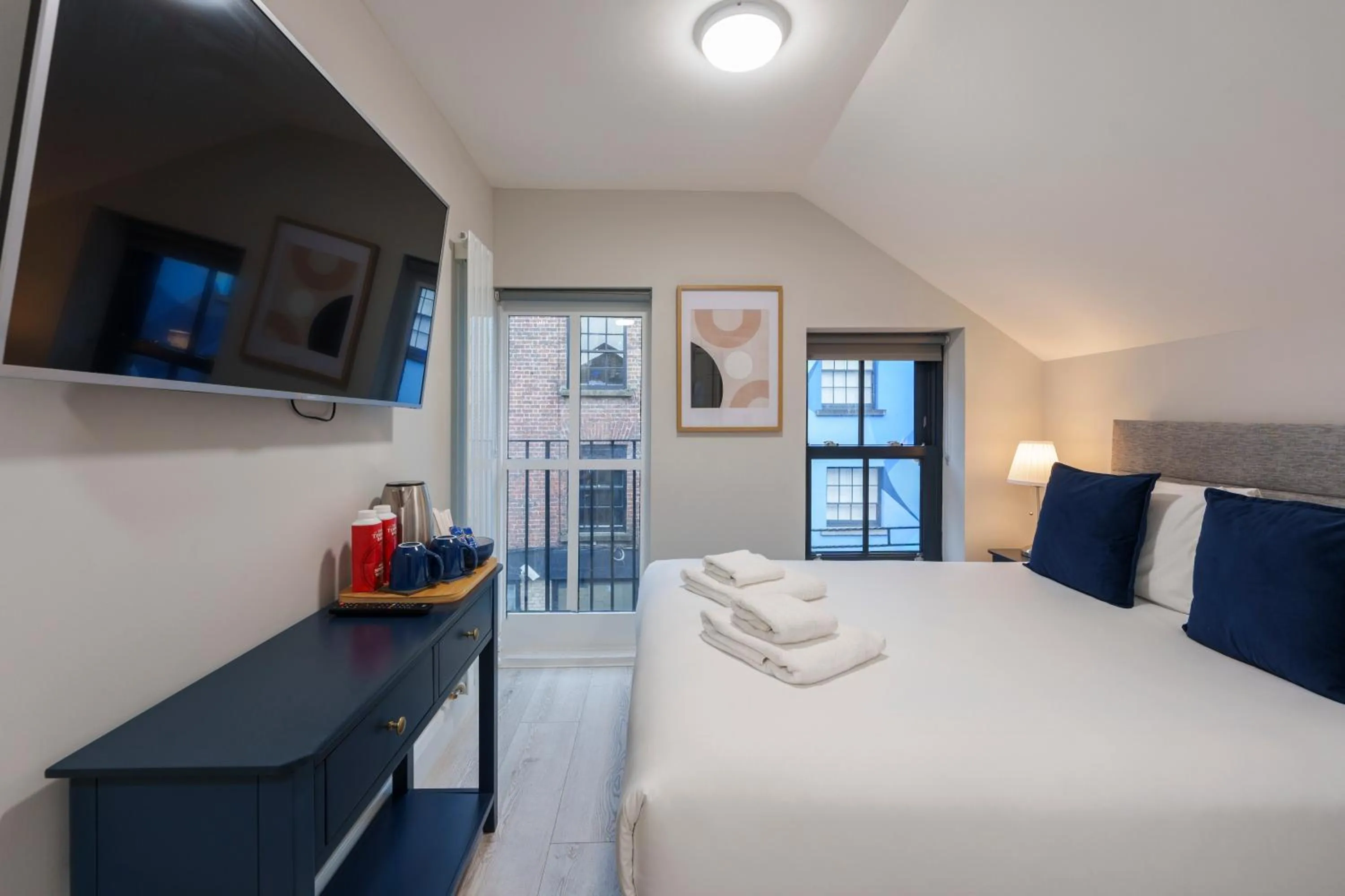 Bed in The Temple Bar Lane