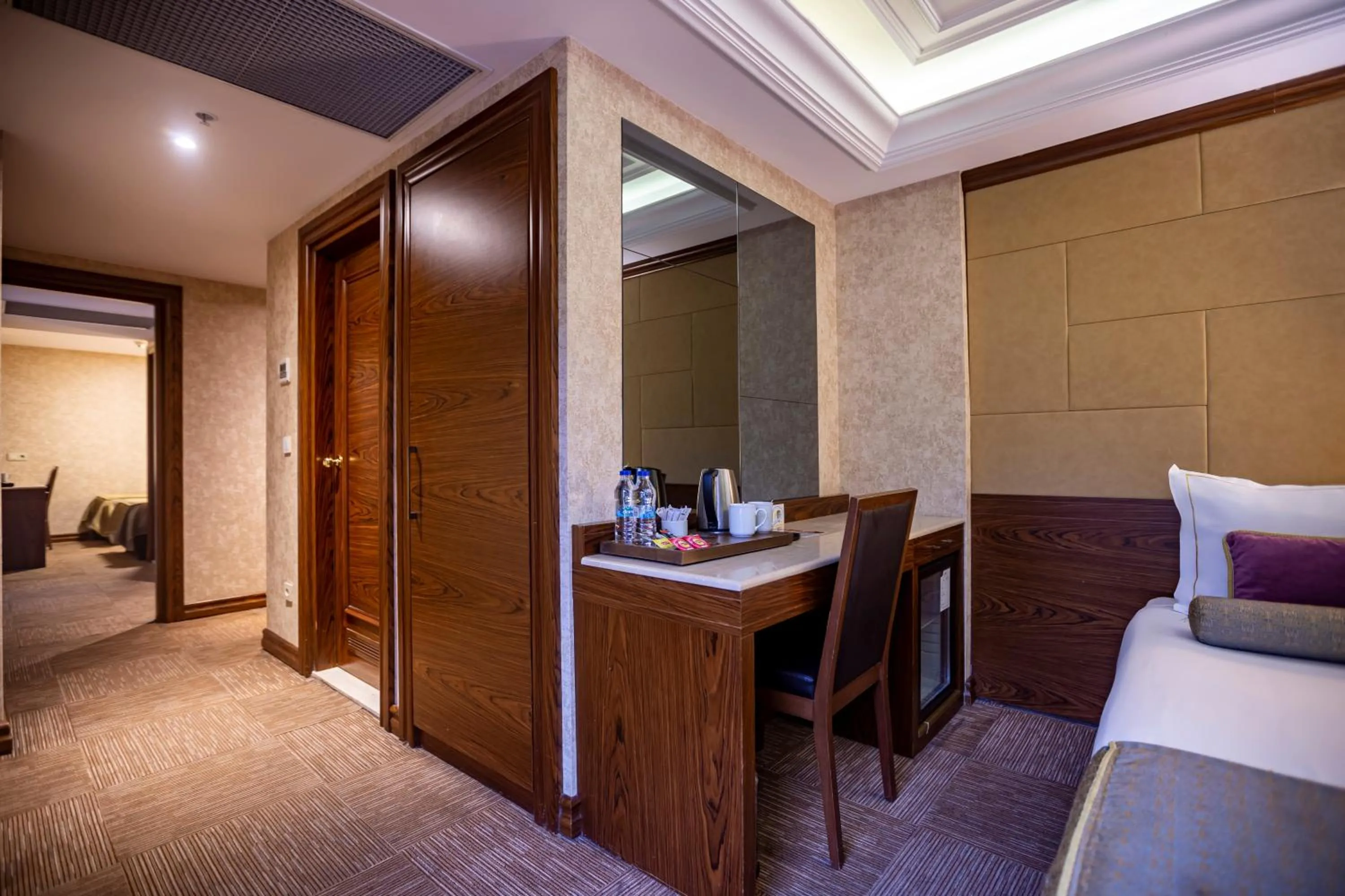 Bed in Eurostar Old City Hotel & Spa