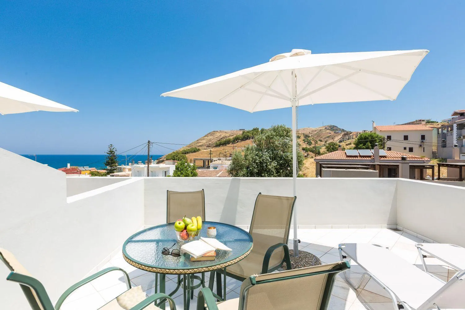 Sea view in Philoxenia Apartments