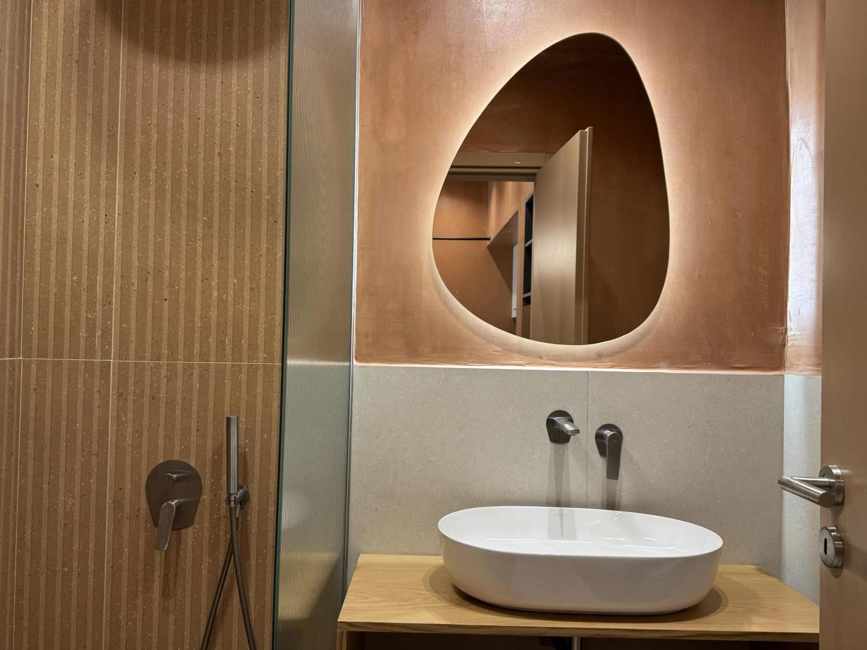 Bathroom in Philoxenia Apartments