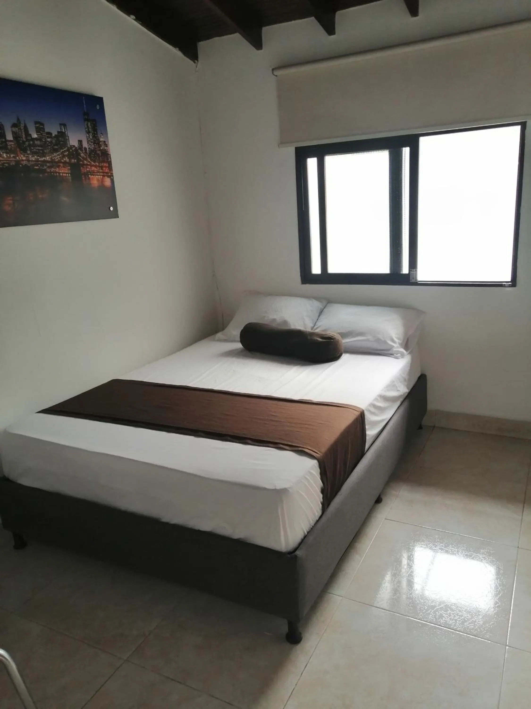 Bed in Hotel Sol del Estadio