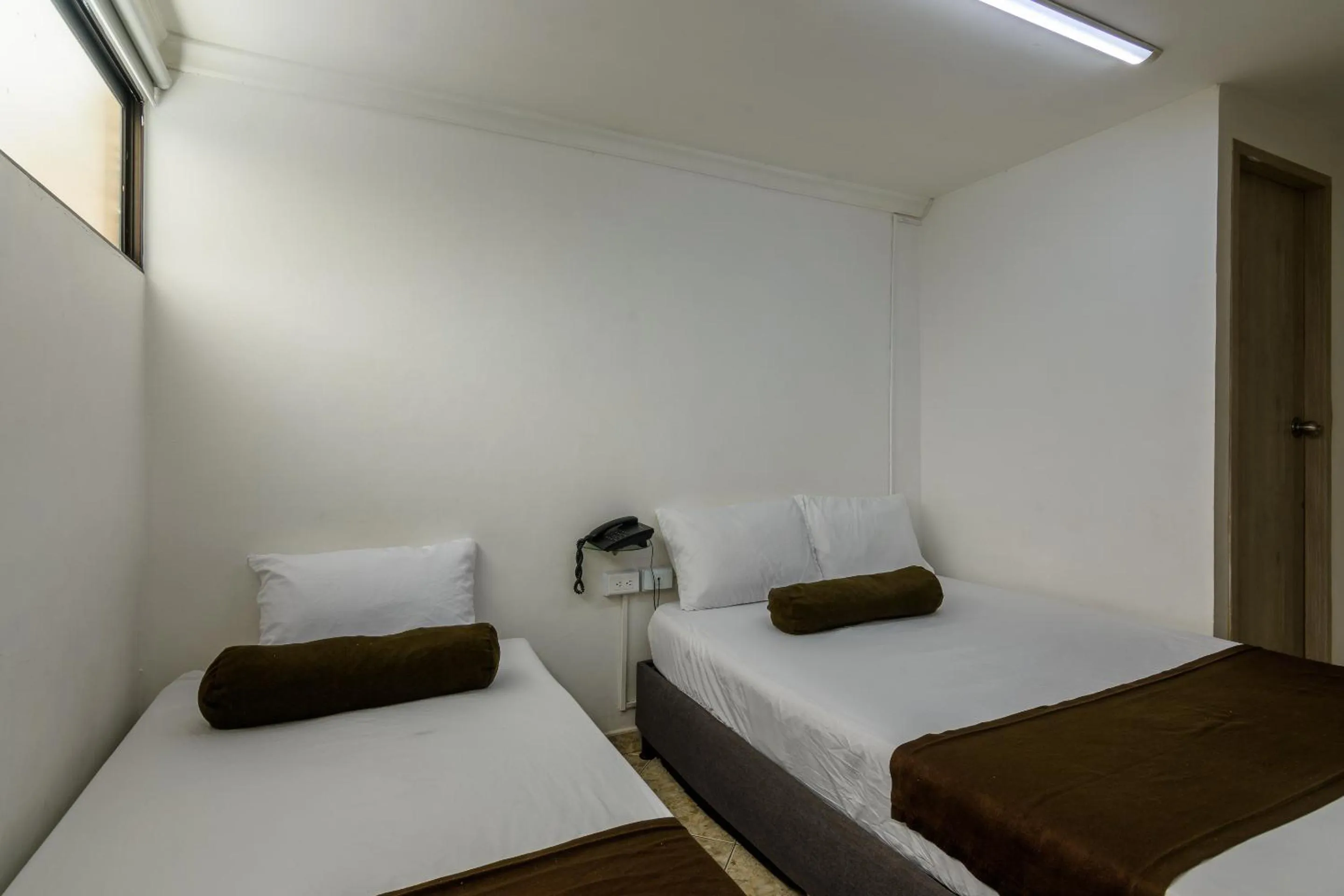 Bed in Hotel Sol del Estadio