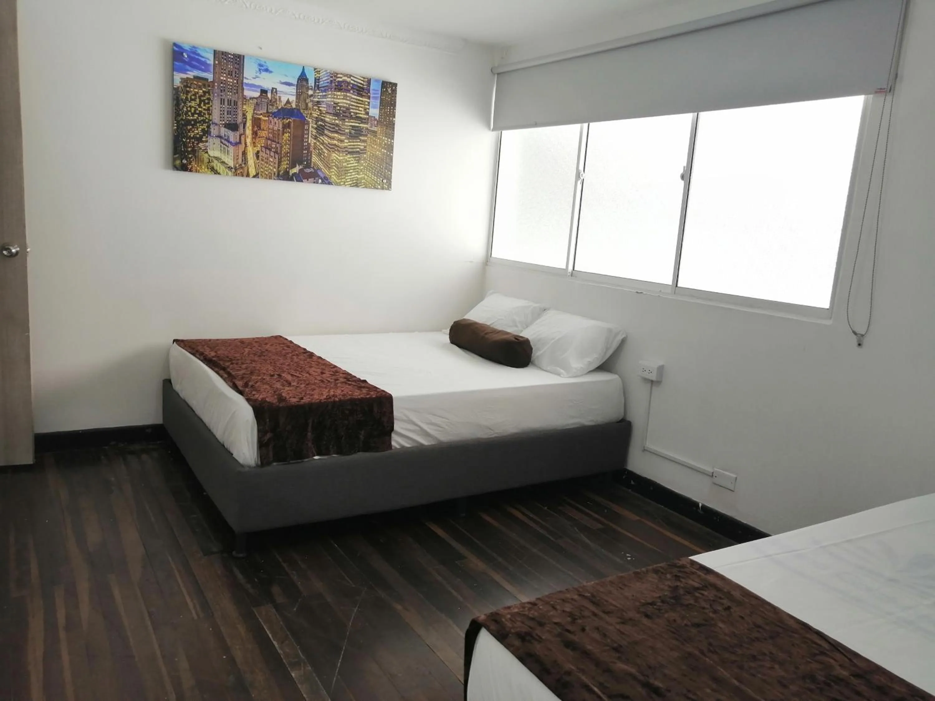 Bed in Hotel Sol del Estadio