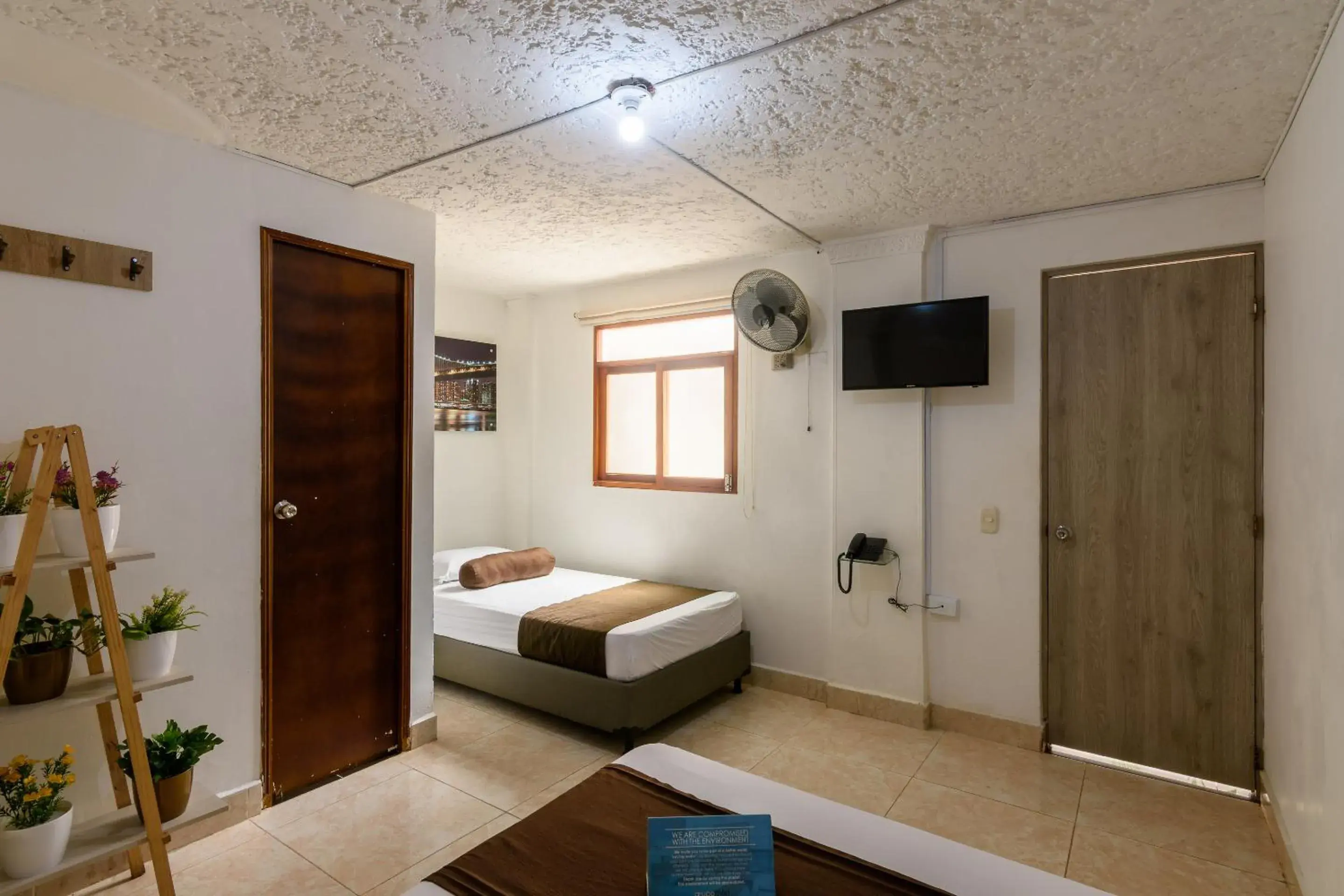 Bed in Hotel Sol del Estadio Bed in Hotel Sol del Estadio