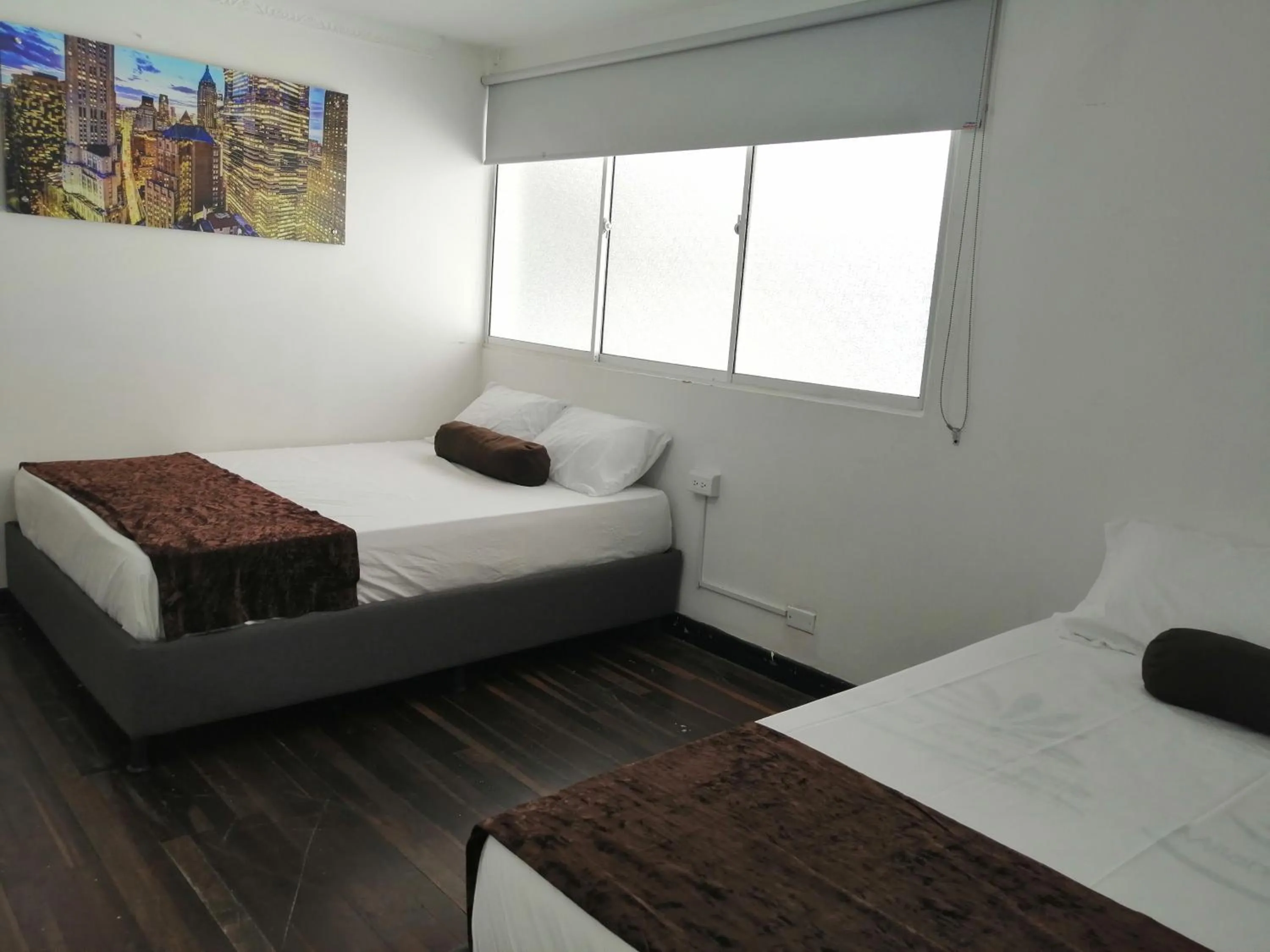 Bed in Hotel Sol del Estadio