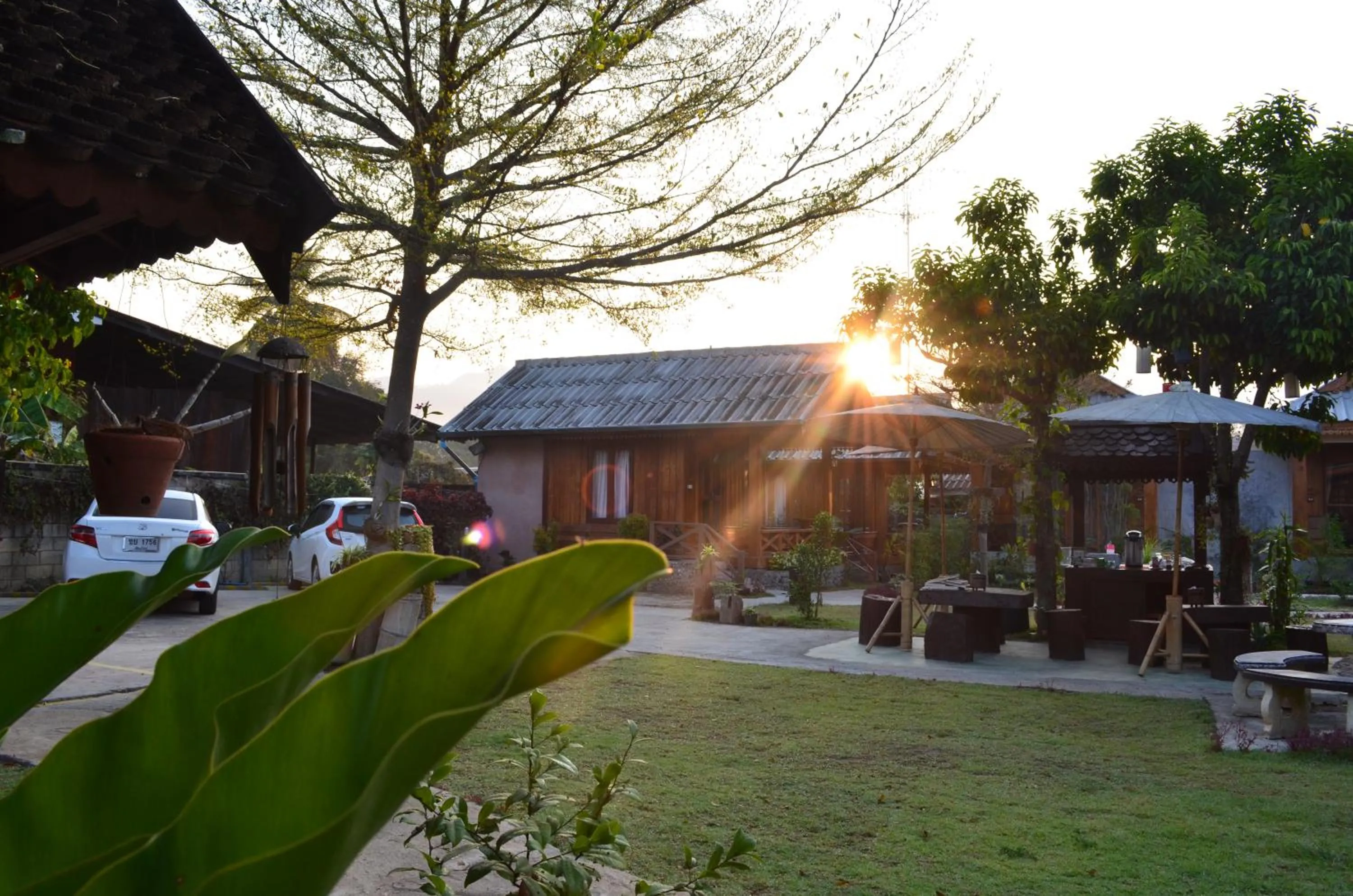 Facade/entrance in Baan Aew Pai