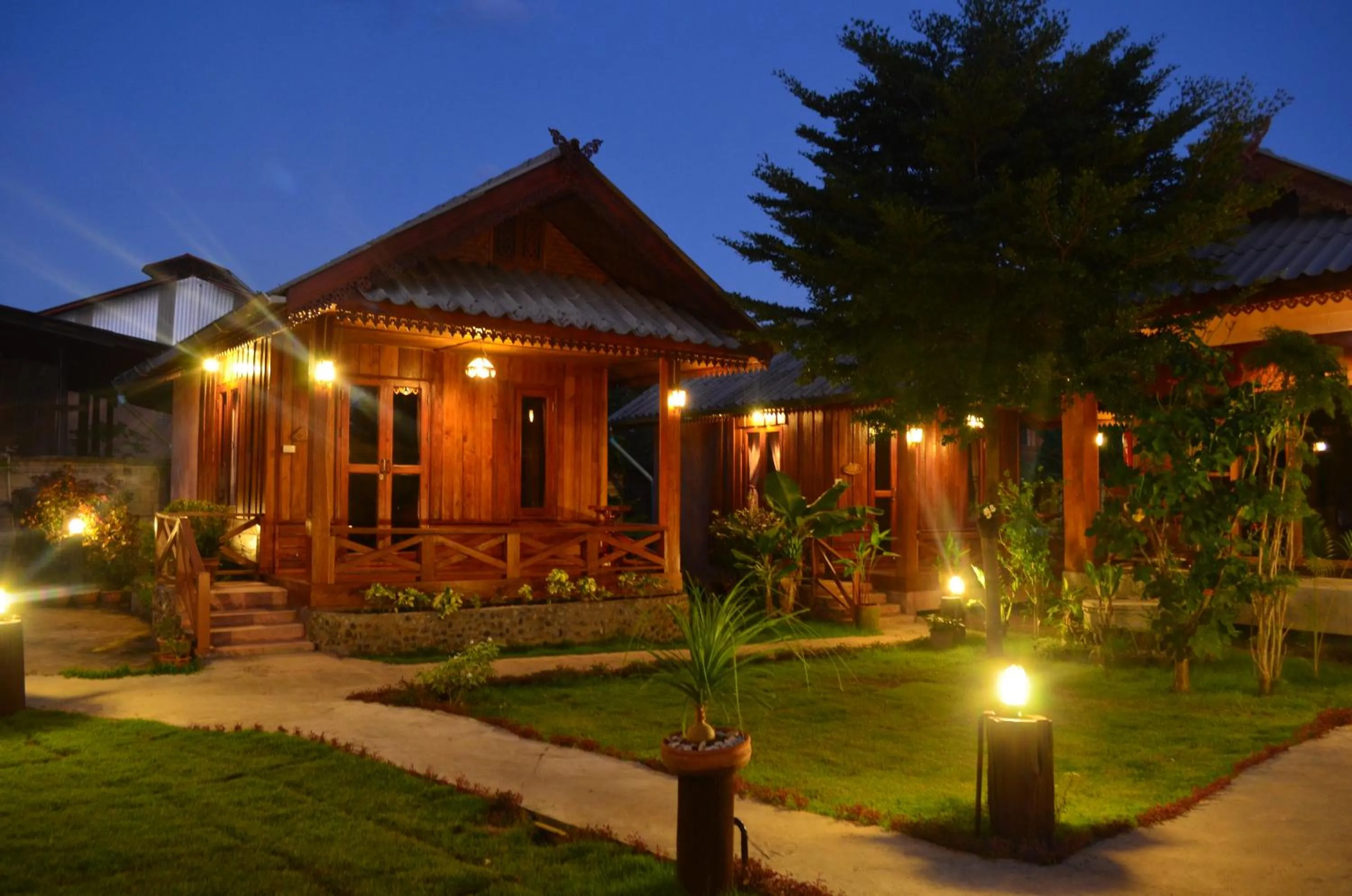 Facade/entrance in Baan Aew Pai