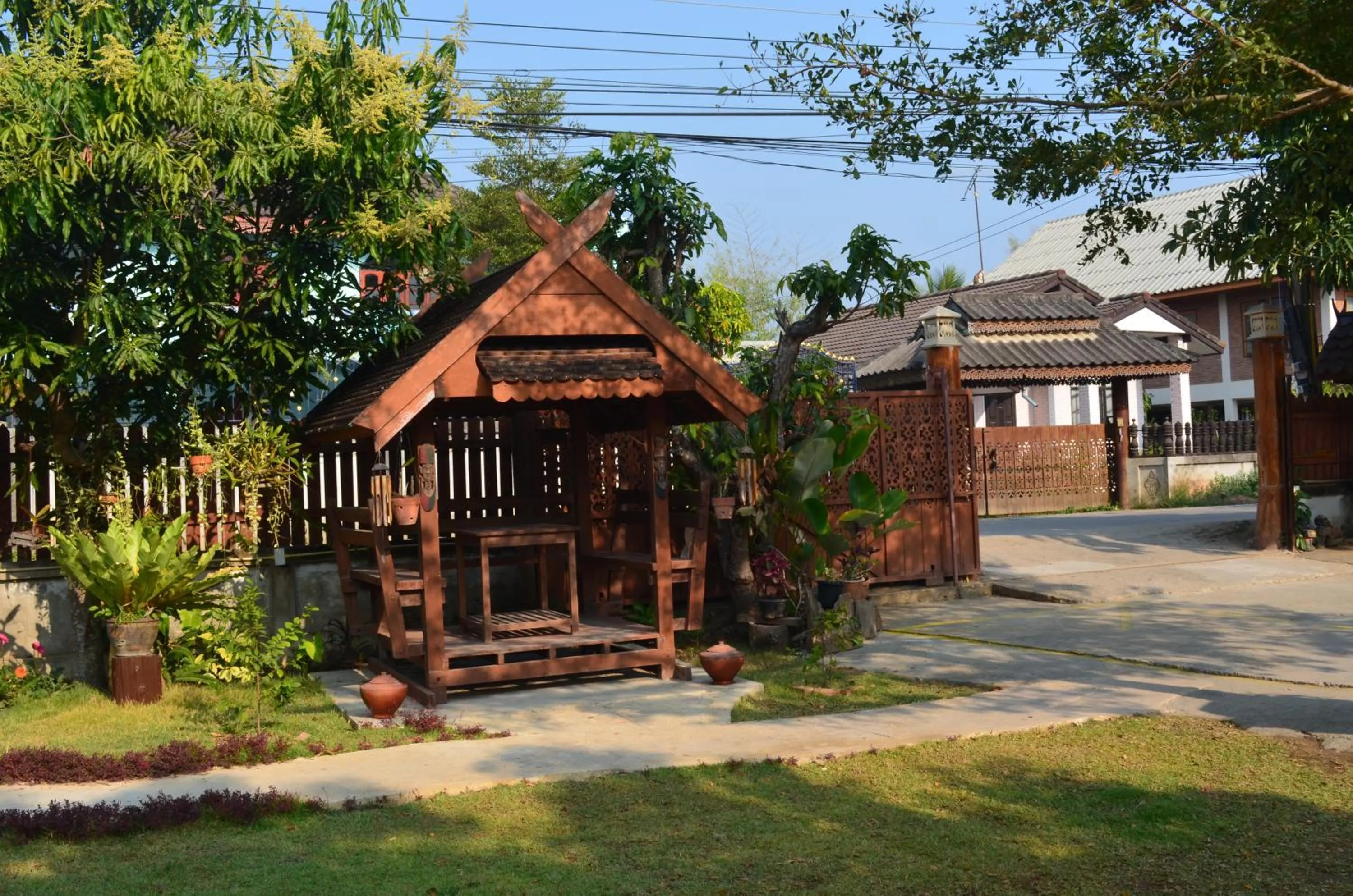 Facade/entrance in Baan Aew Pai